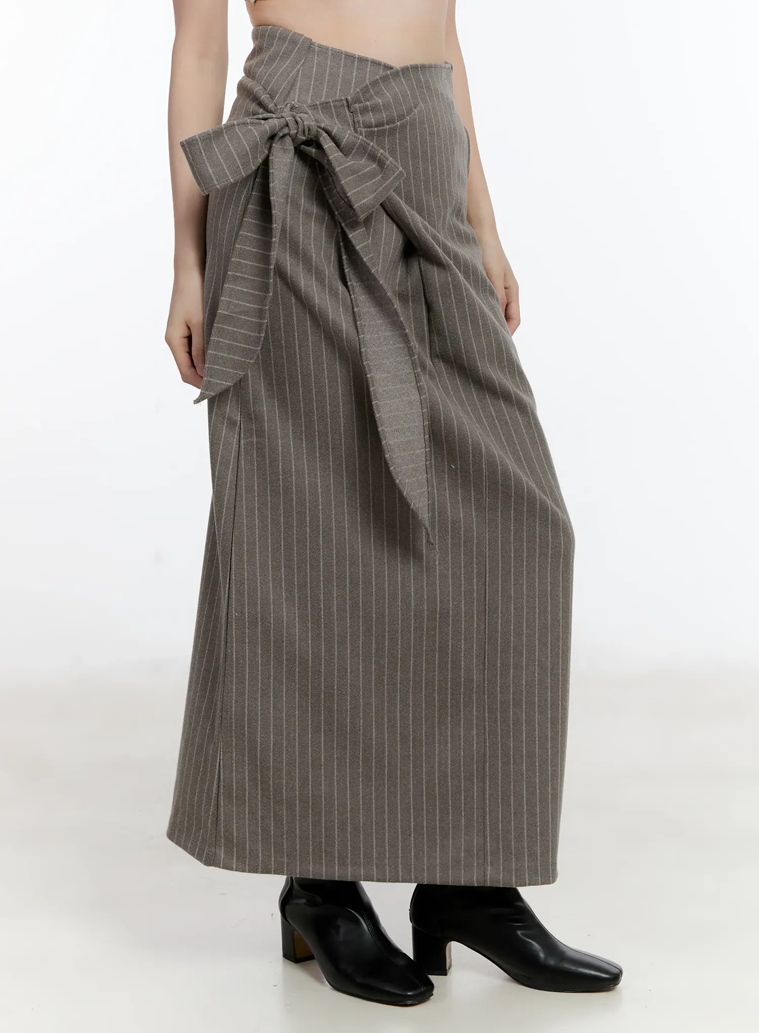 Striped Wrap Skirt ID511 - Image 3