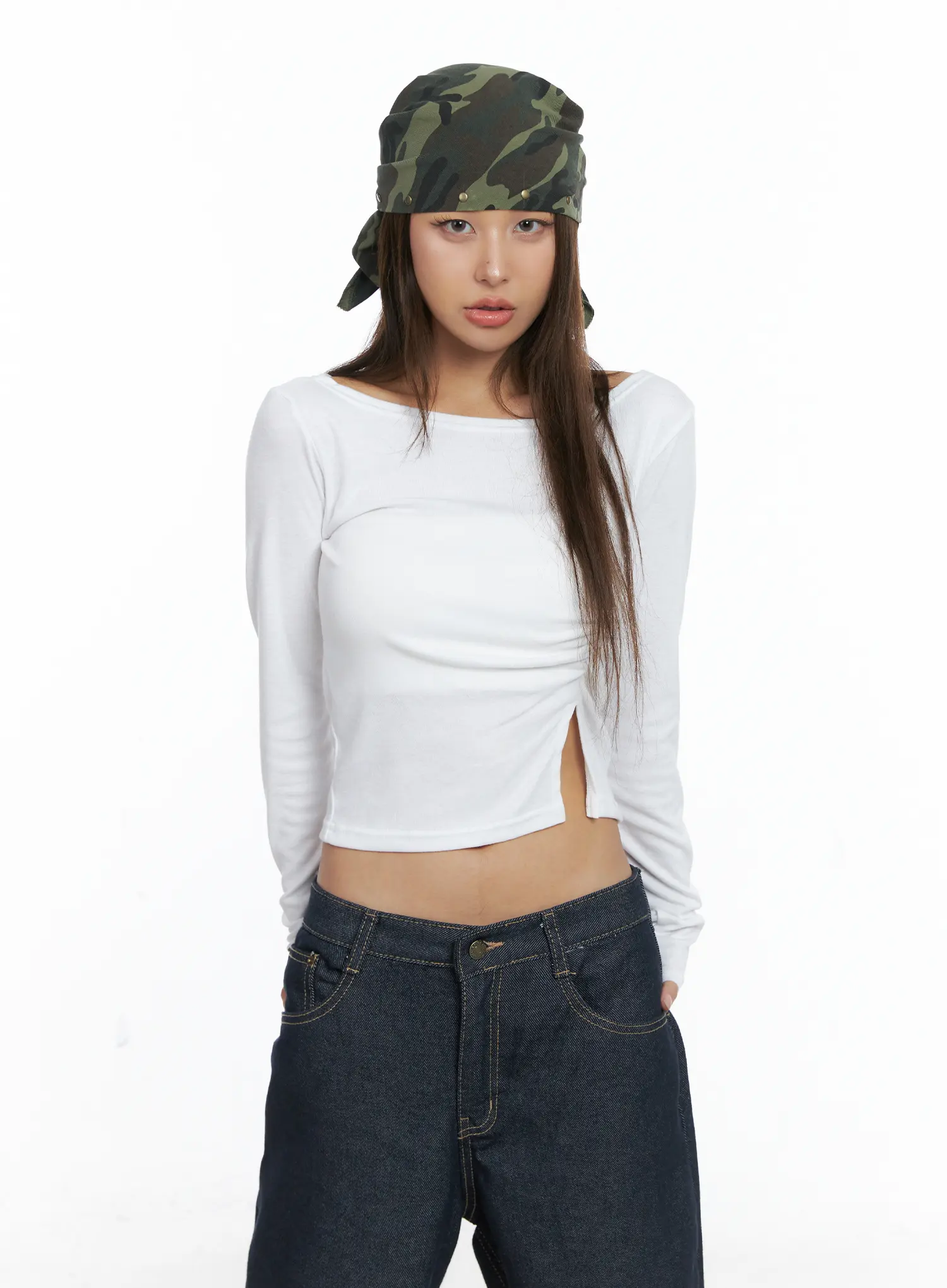 Studded Camo Bandana CS505 - Image 3