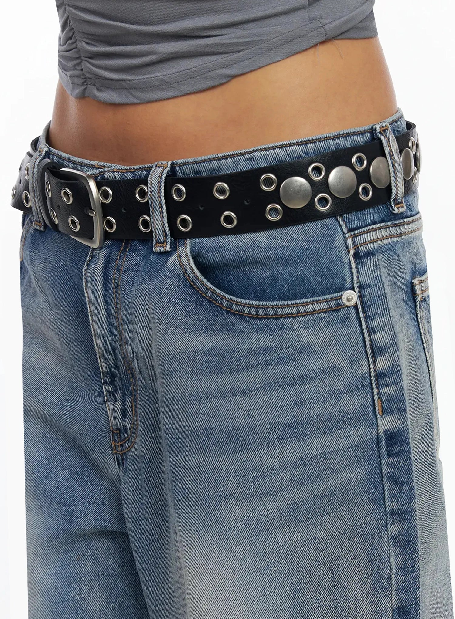 Studded Edgy Belt IA527