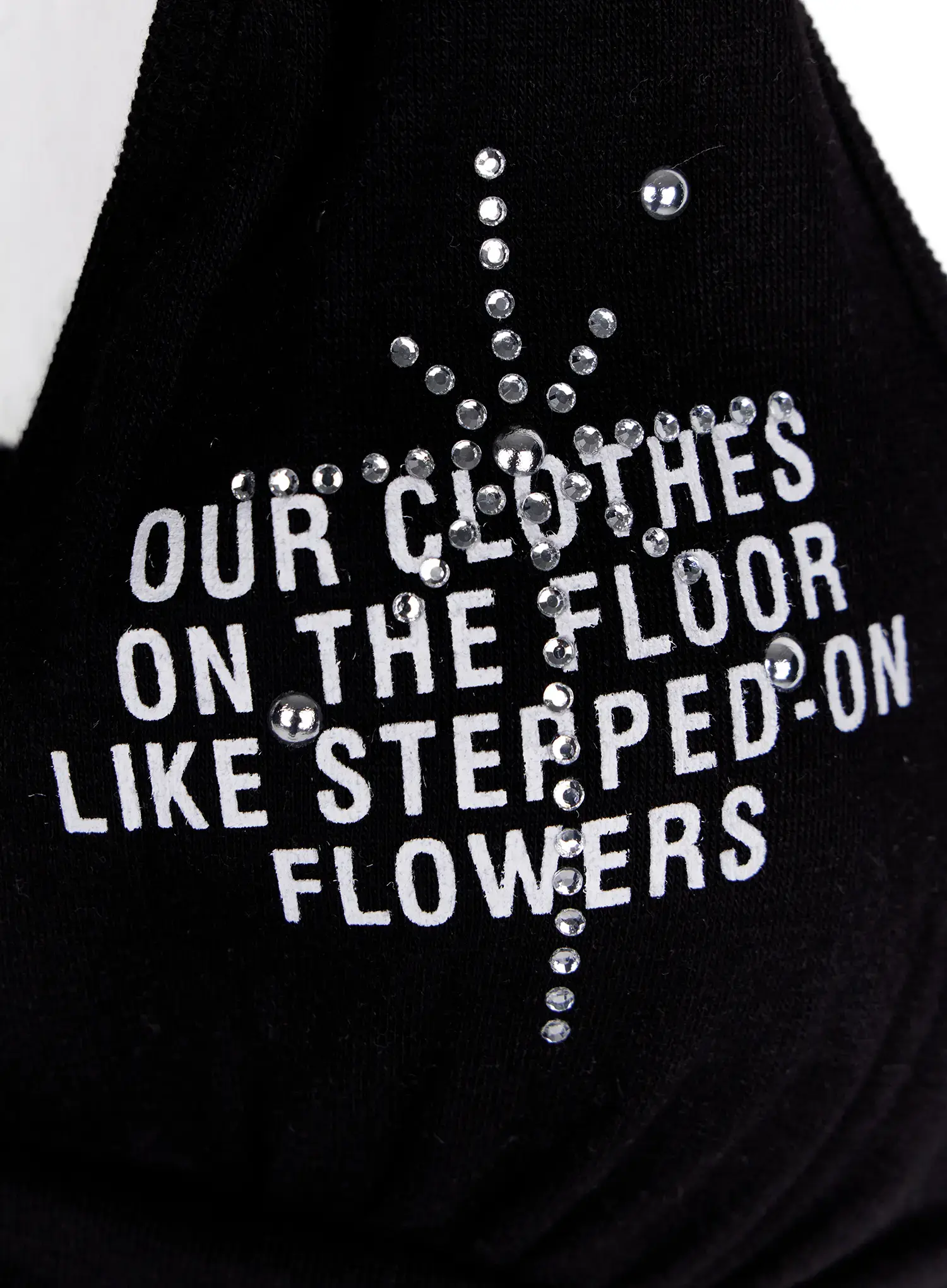 Studded Lettering Halter Top CA520 - Image 14