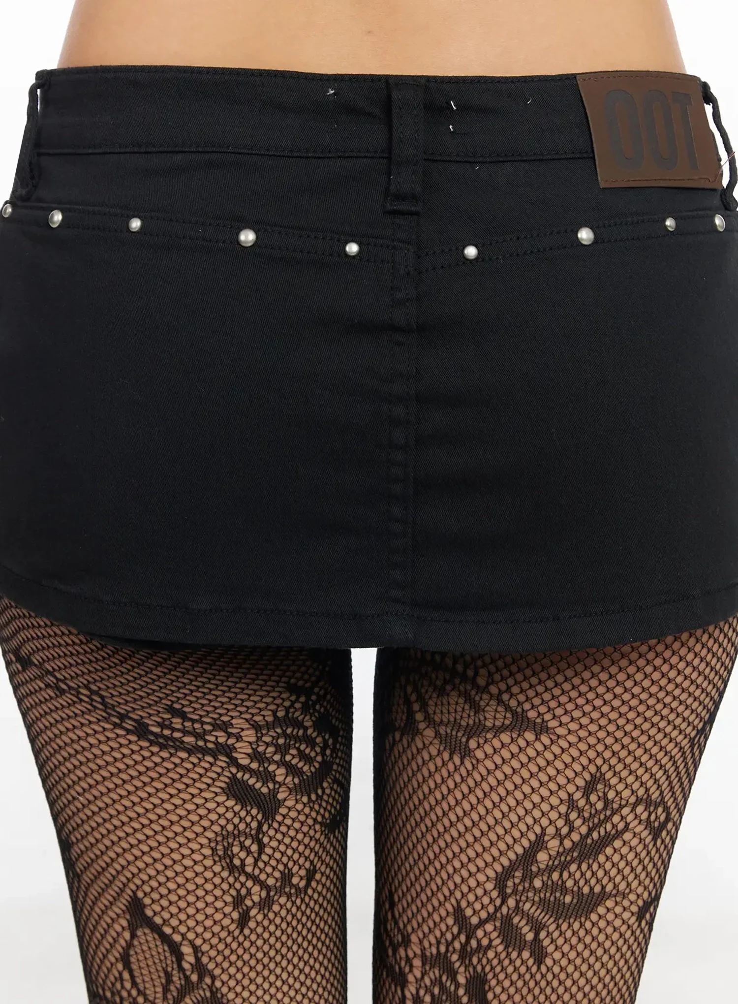 Studded Low-Rise Mini Skort IA507 - Image 12