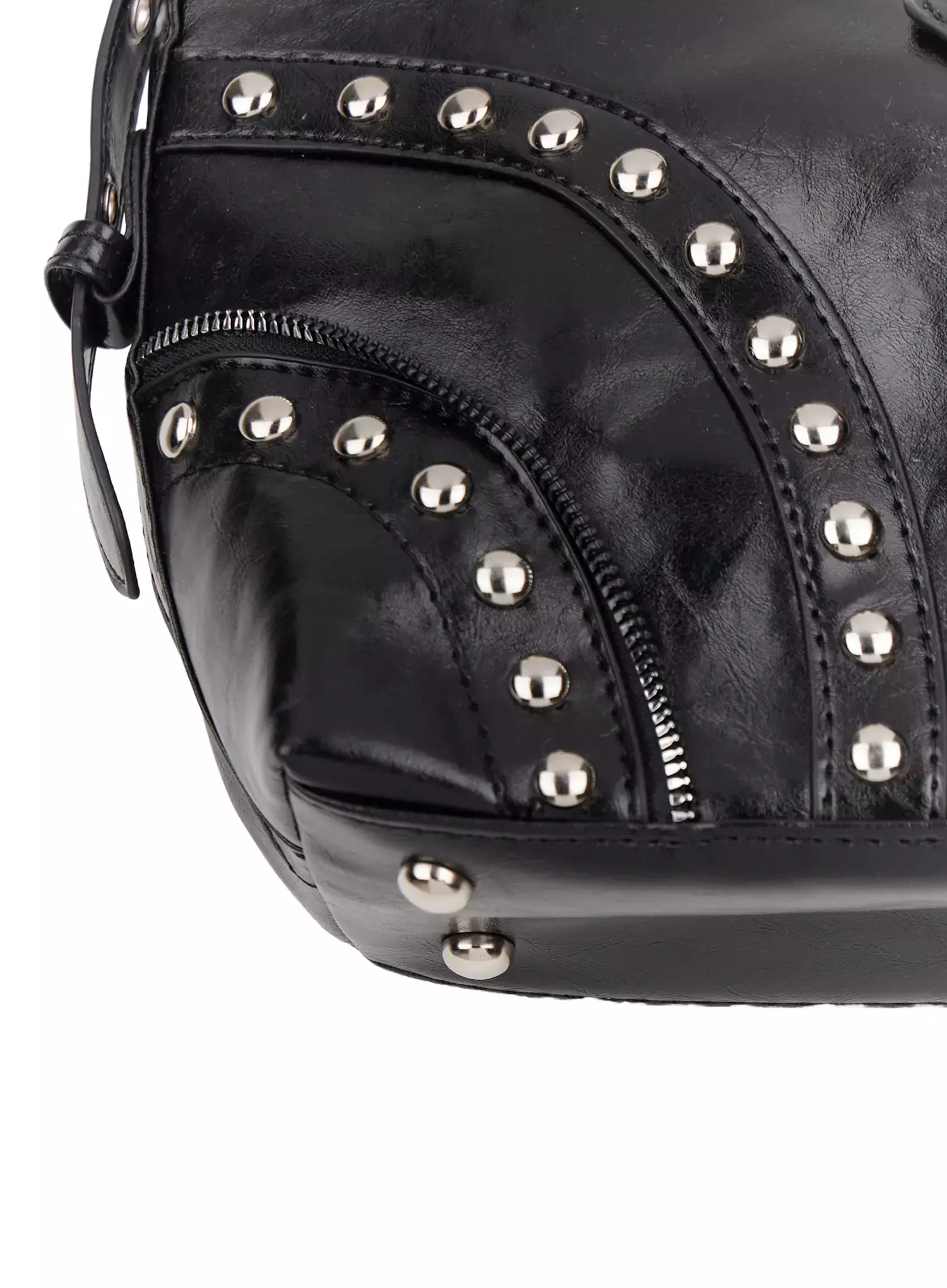 Studded Shoulder Bag IA507 - Image 11