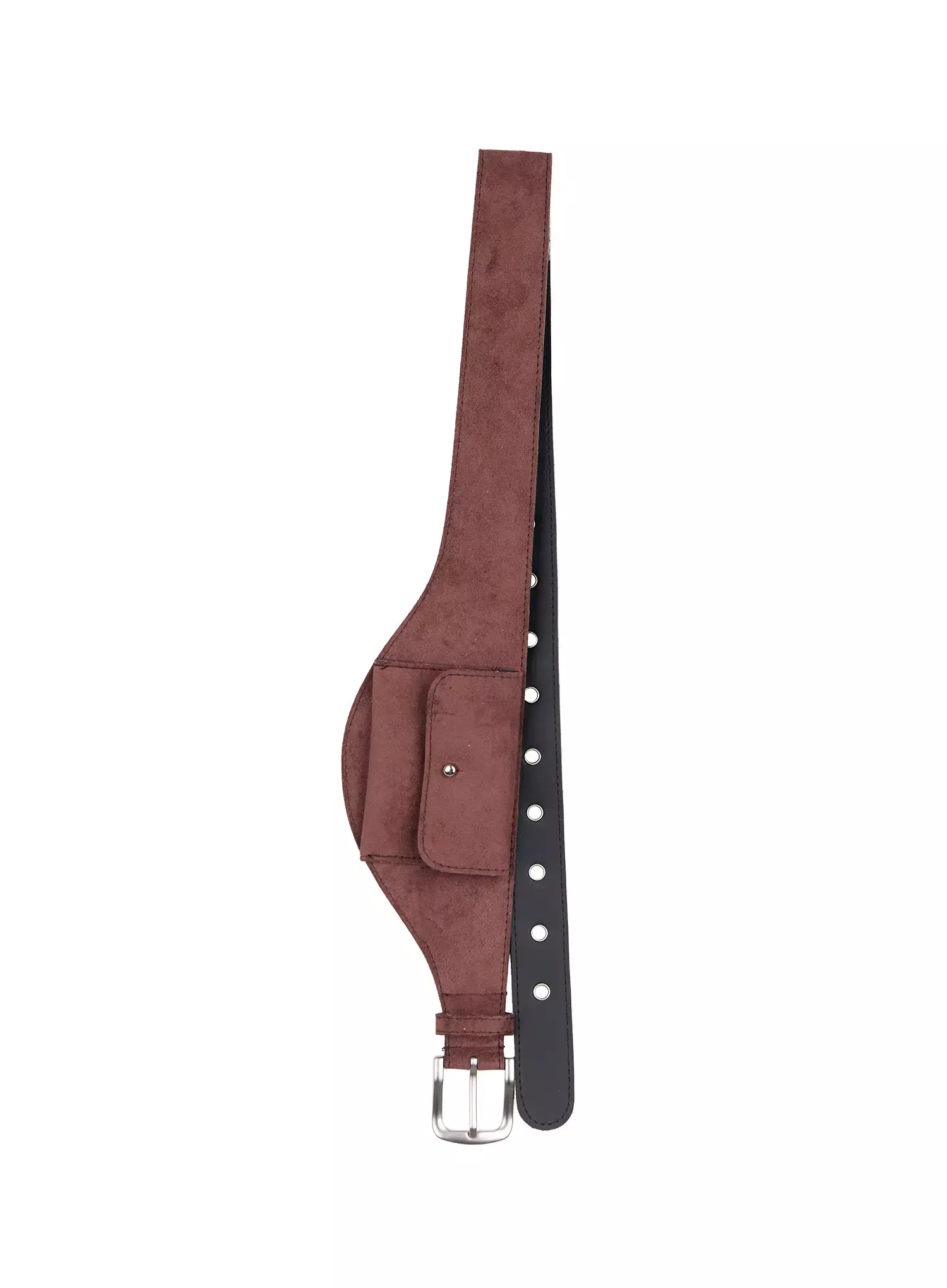 Stylish Suede Waist Pocket Belt IN514 - Image 8