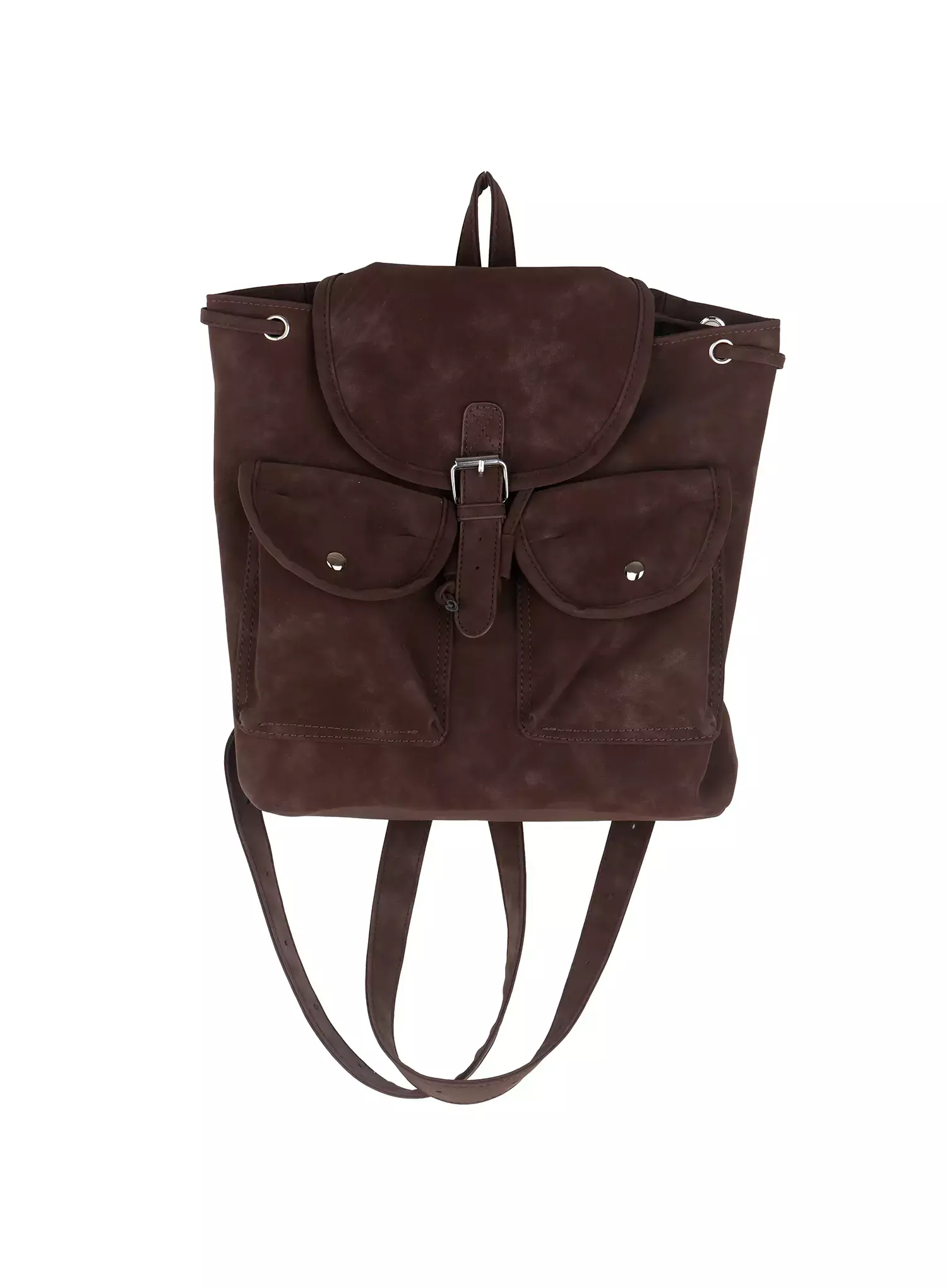Suede Backpack F516 - Image 12
