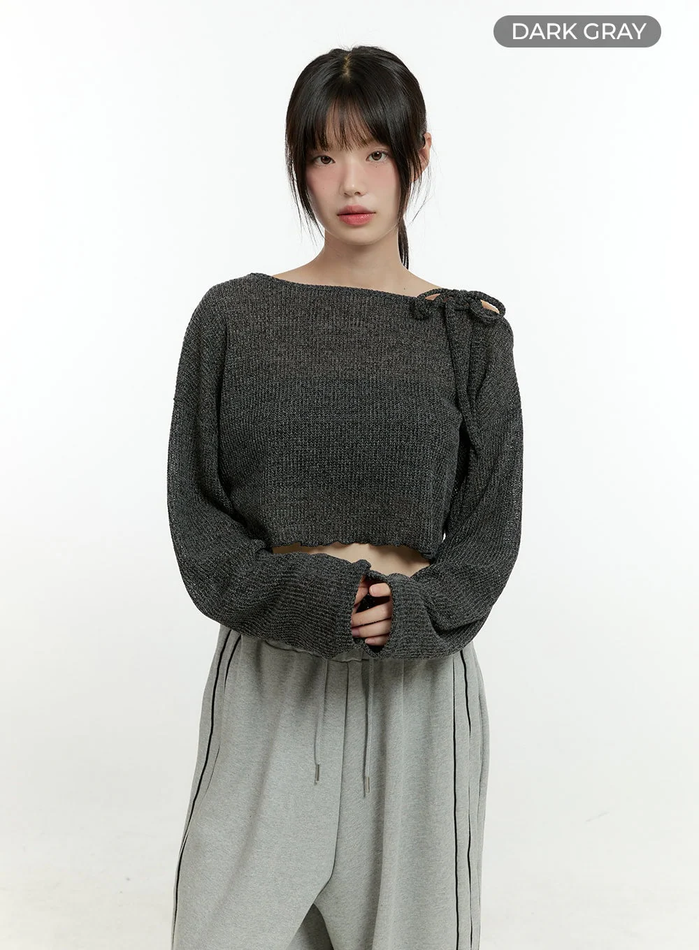 Swaying Siren One-Shoulder Crop Top CG402 - Image 11