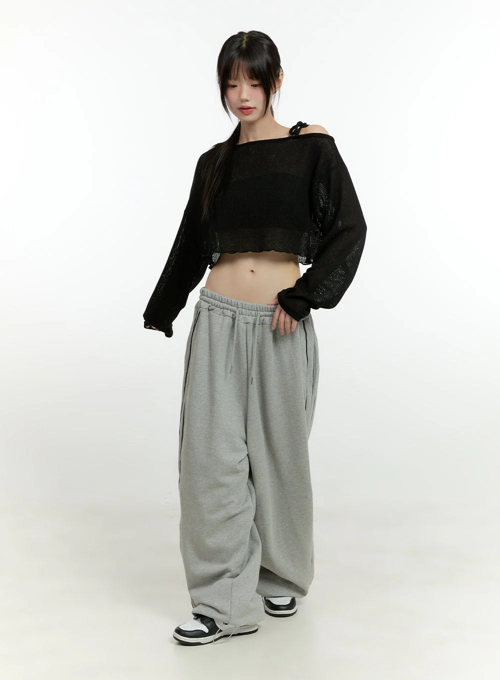 Swaying Siren One-Shoulder Crop Top CG402 - Image 2
