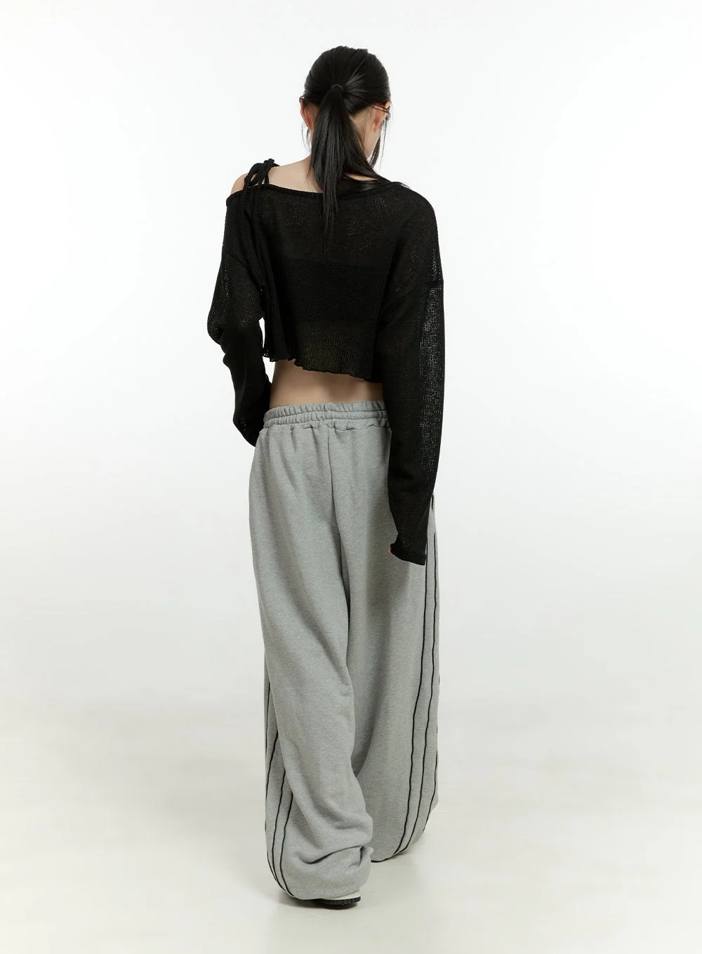 Swaying Siren One-Shoulder Crop Top CG402 - Image 4