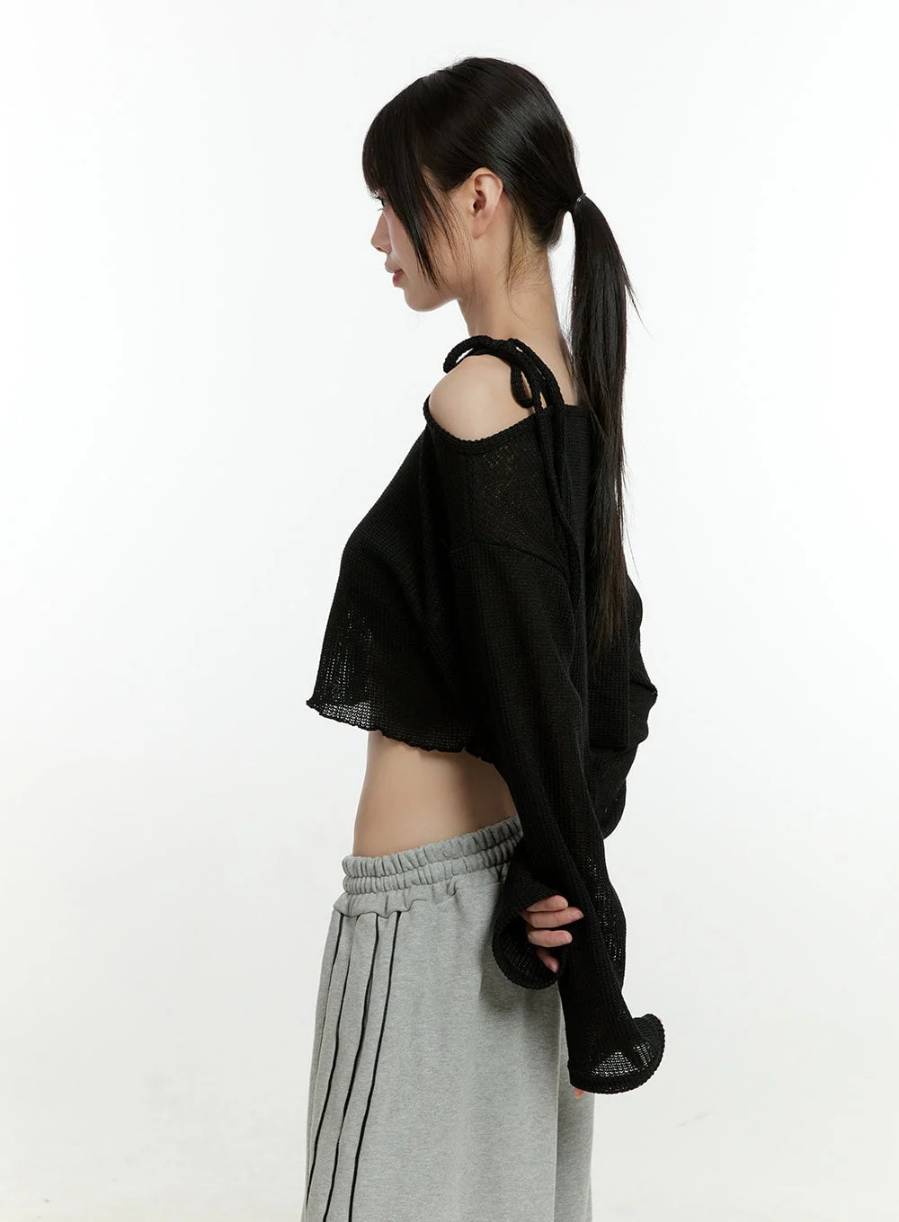 Swaying Siren One-Shoulder Crop Top CG402 - Image 5