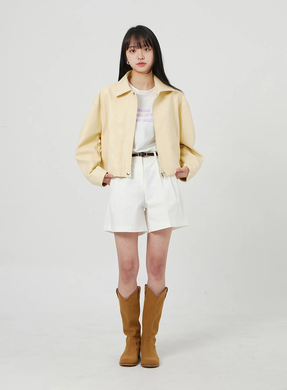 Tailored Bermuda Shorts OF322 - Image 8