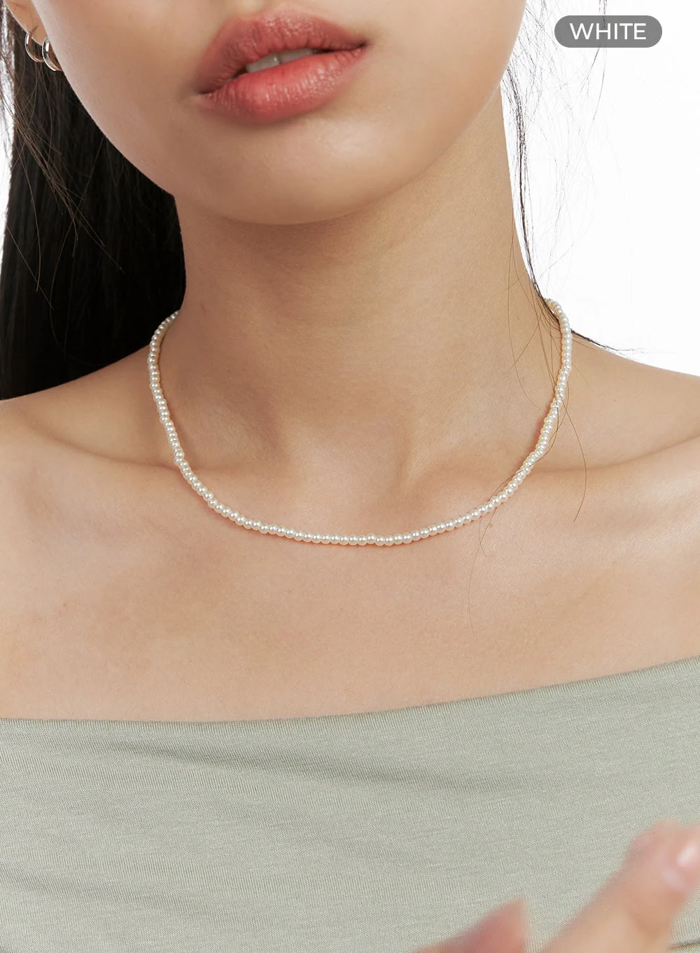 Teardrops Necklace IL417 - Image 3