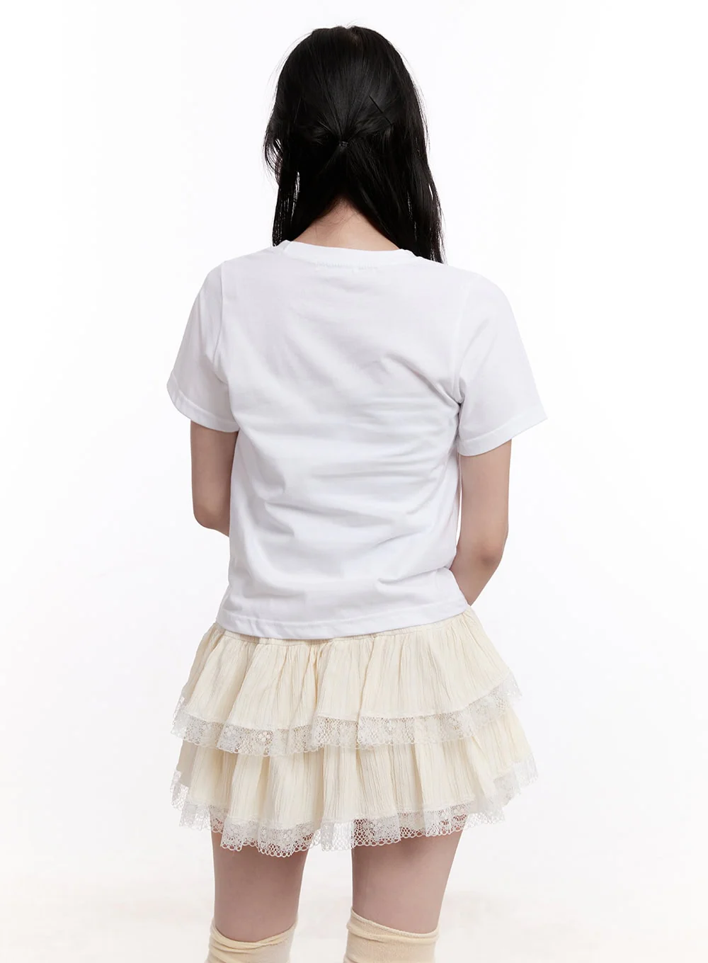 Teddy Bear Graphic Crop Top CM527 - Image 6