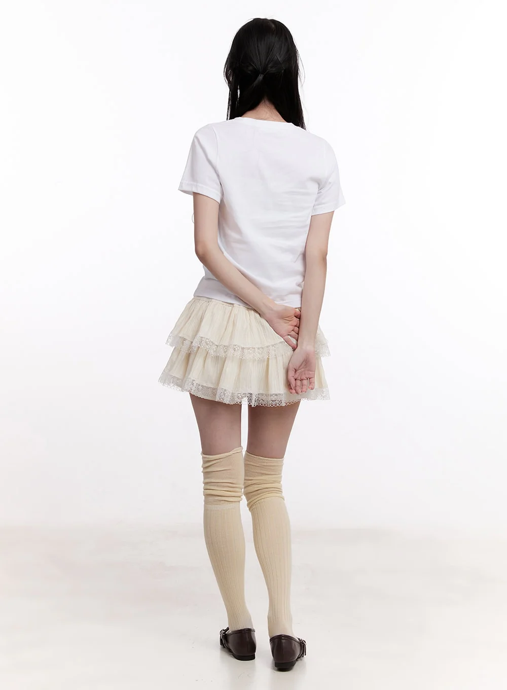 Teddy Bear Graphic Crop Top CM527 - Image 7