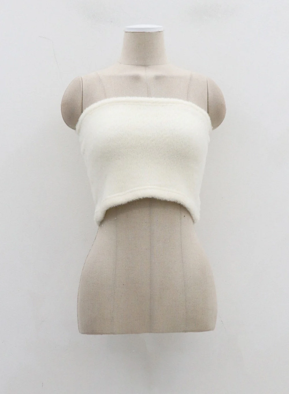 Teddy Cardigan Tube Top And Mini Skirt Set CJ325 - Image 15