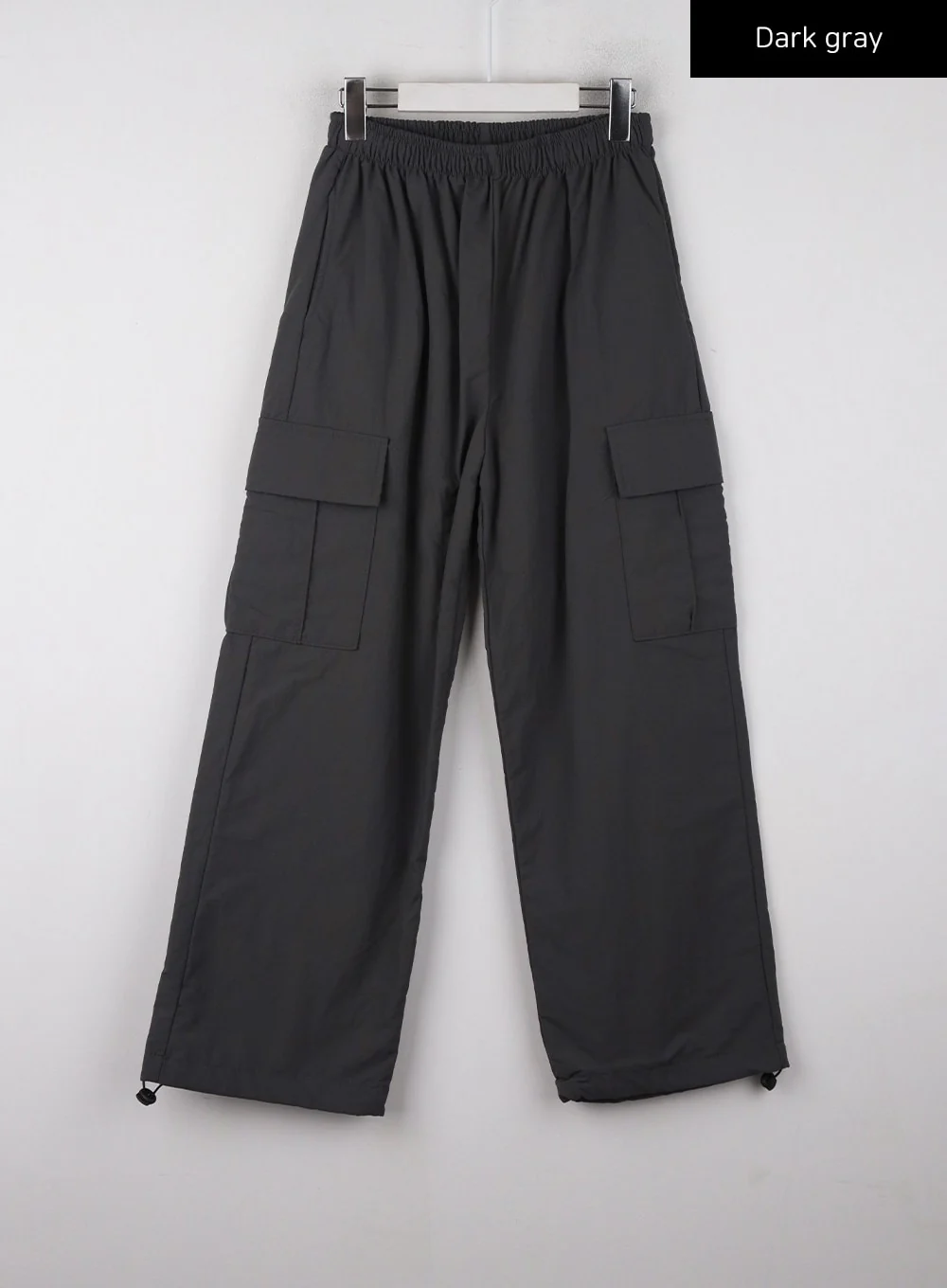 Terry Middle Waist Solid Pocket Cargo Pants (UNISEX) CD329 - Image 13