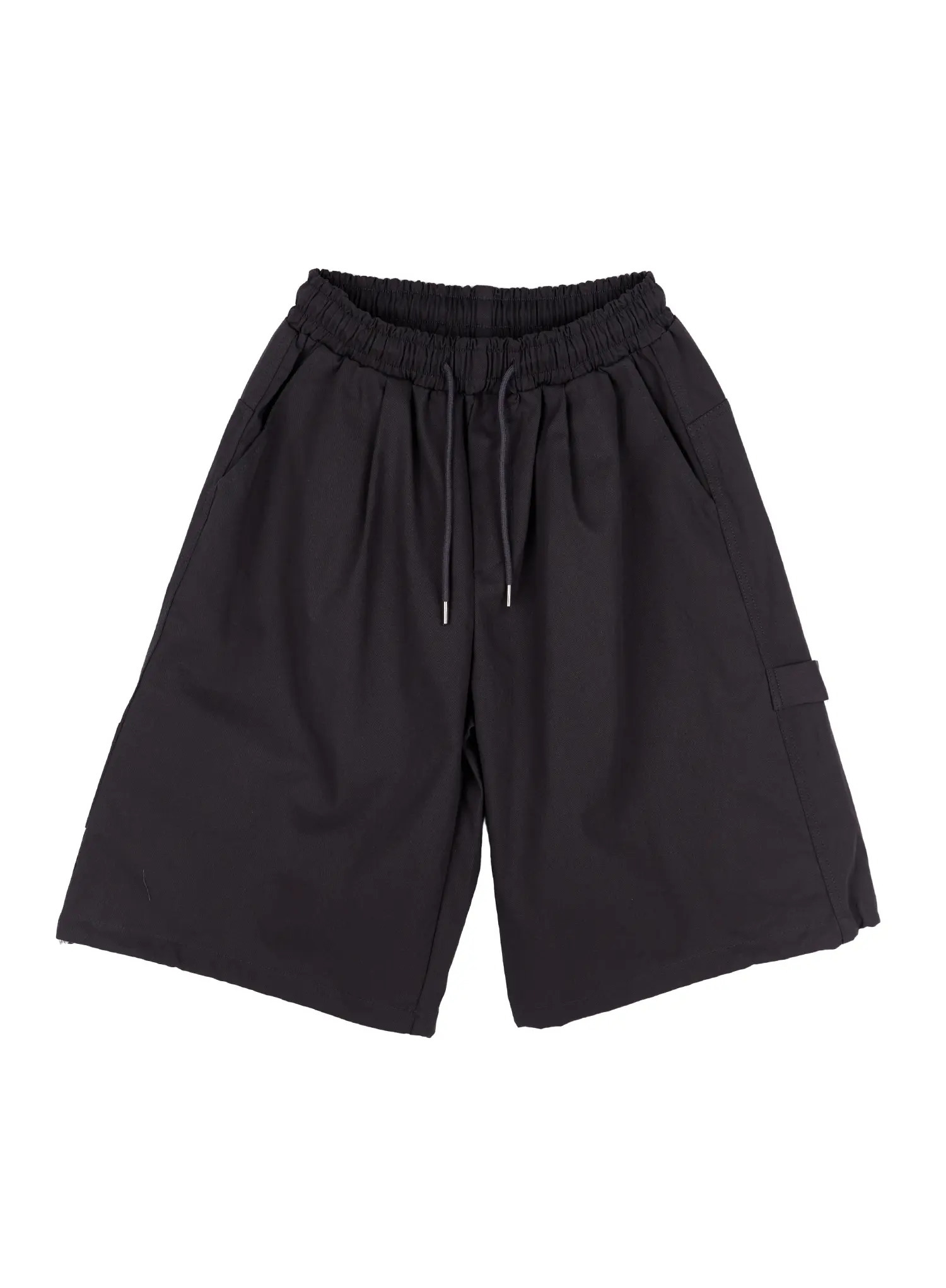 Text Embroidered Bermuda Shorts CA520 - Image 15