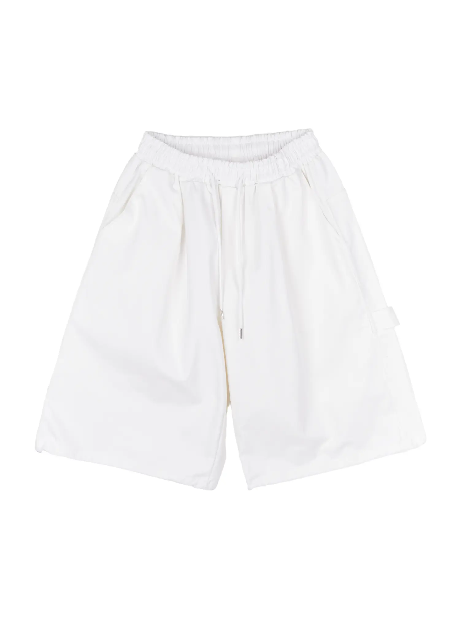 Text Embroidered Bermuda Shorts CA520 - Image 17