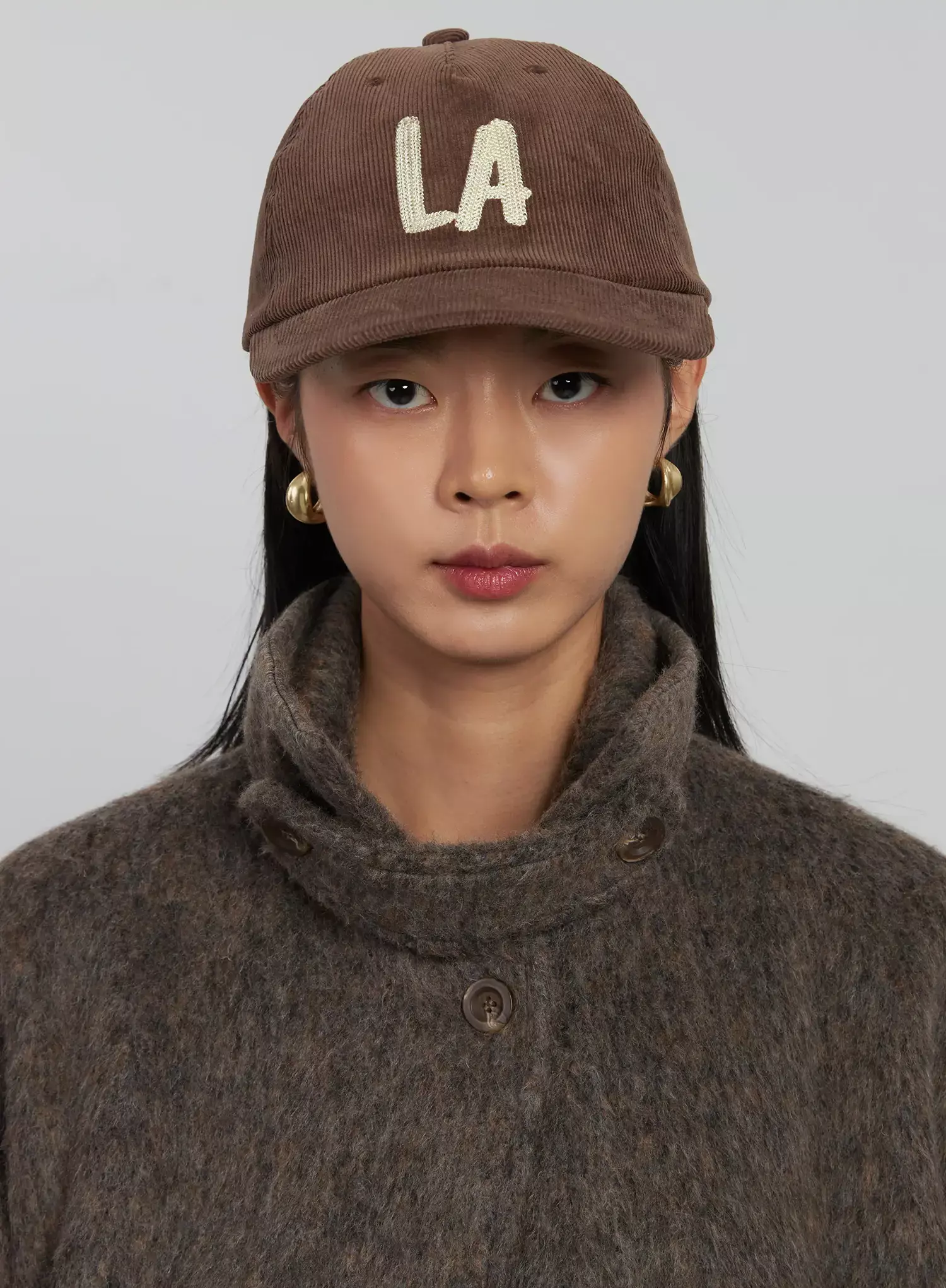 Textured Lettering Cap IJ509 - Image 3