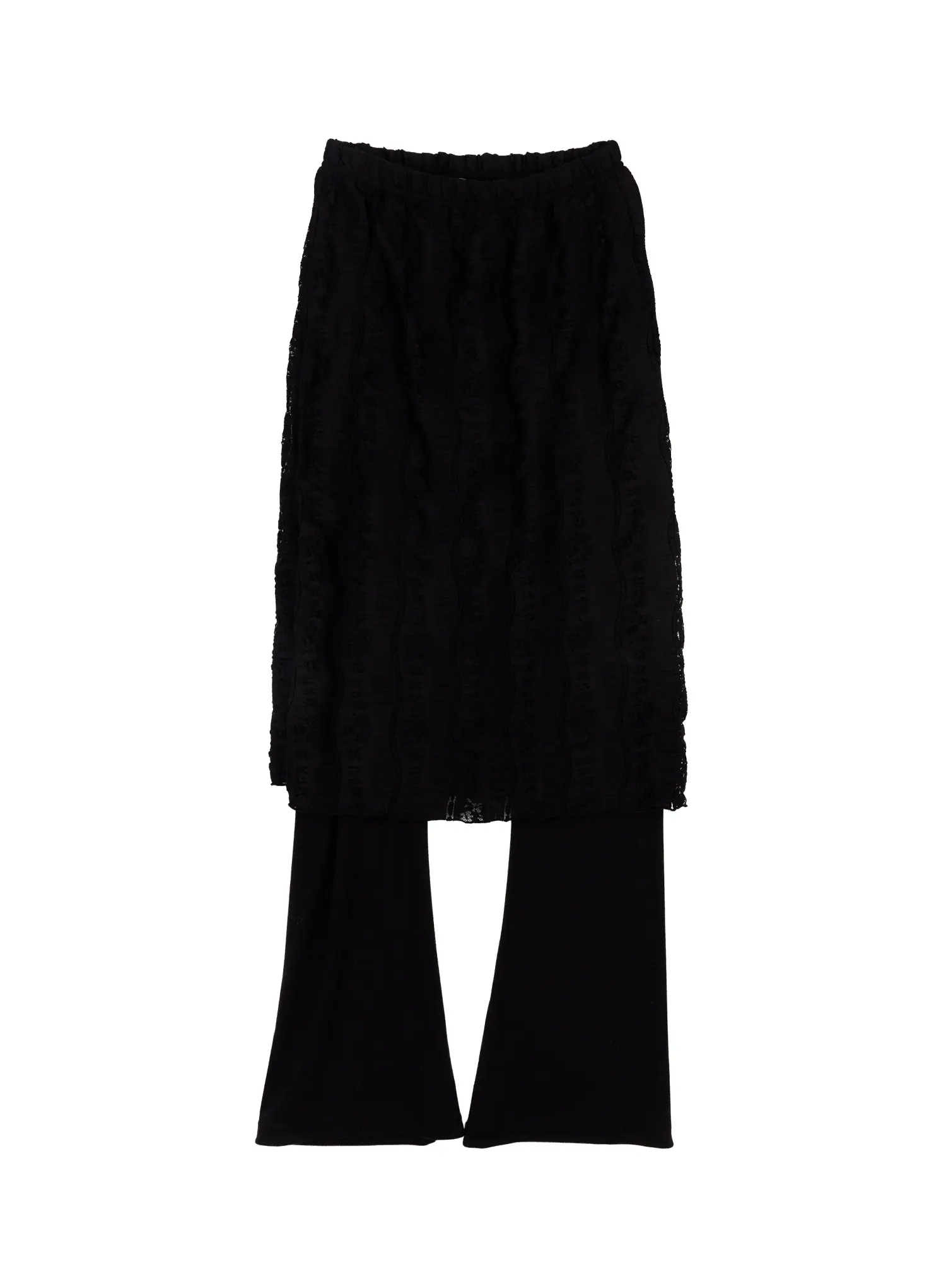 Textured Maxi Skirt Pants CF509 - Image 11