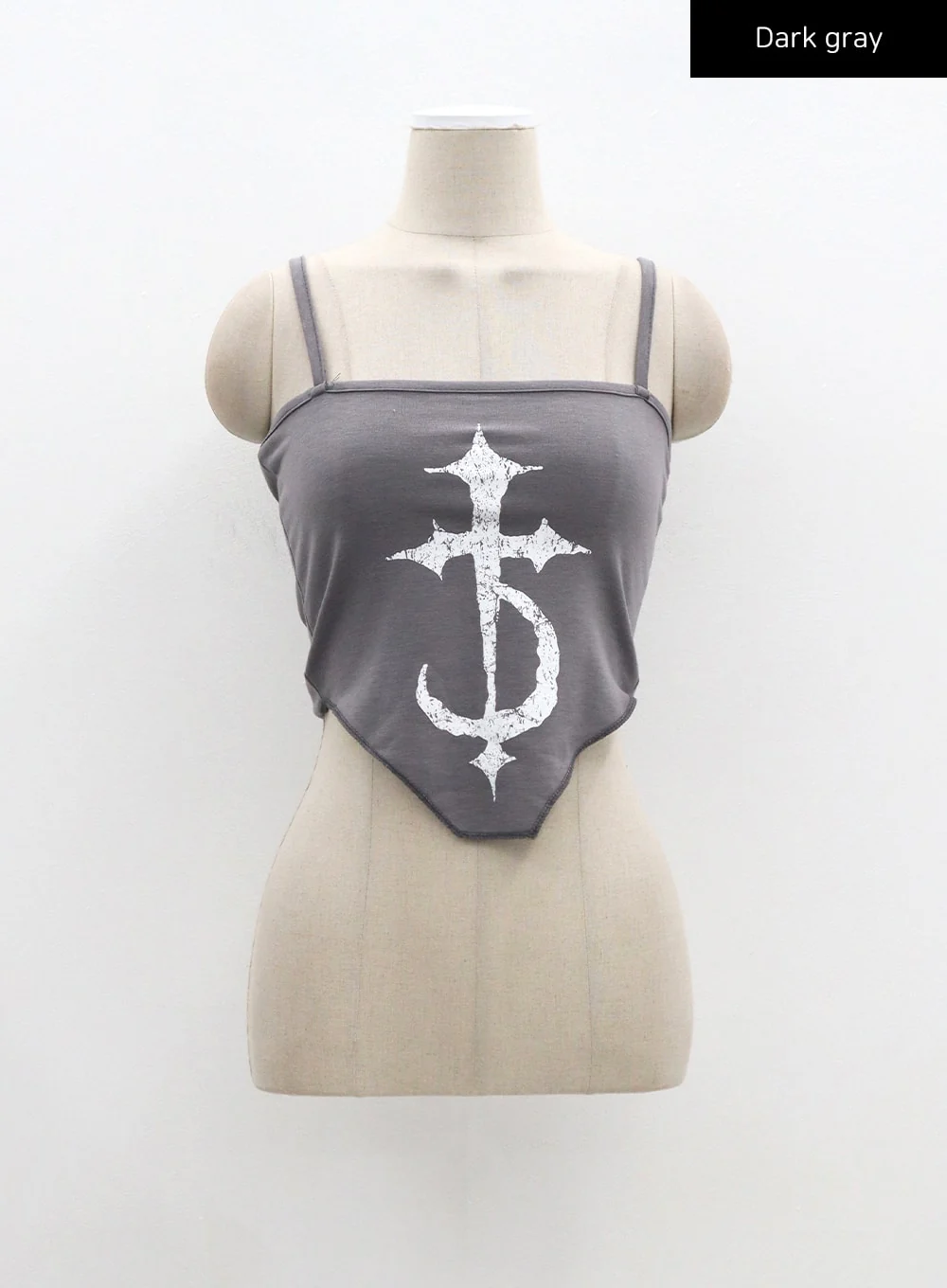 Thin Strap Graphic Top CM329 - Image 15