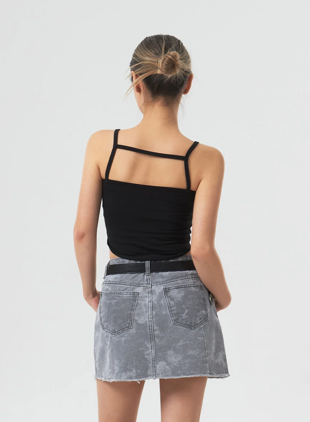 Thin Strap Graphic Top CM329 - Image 6