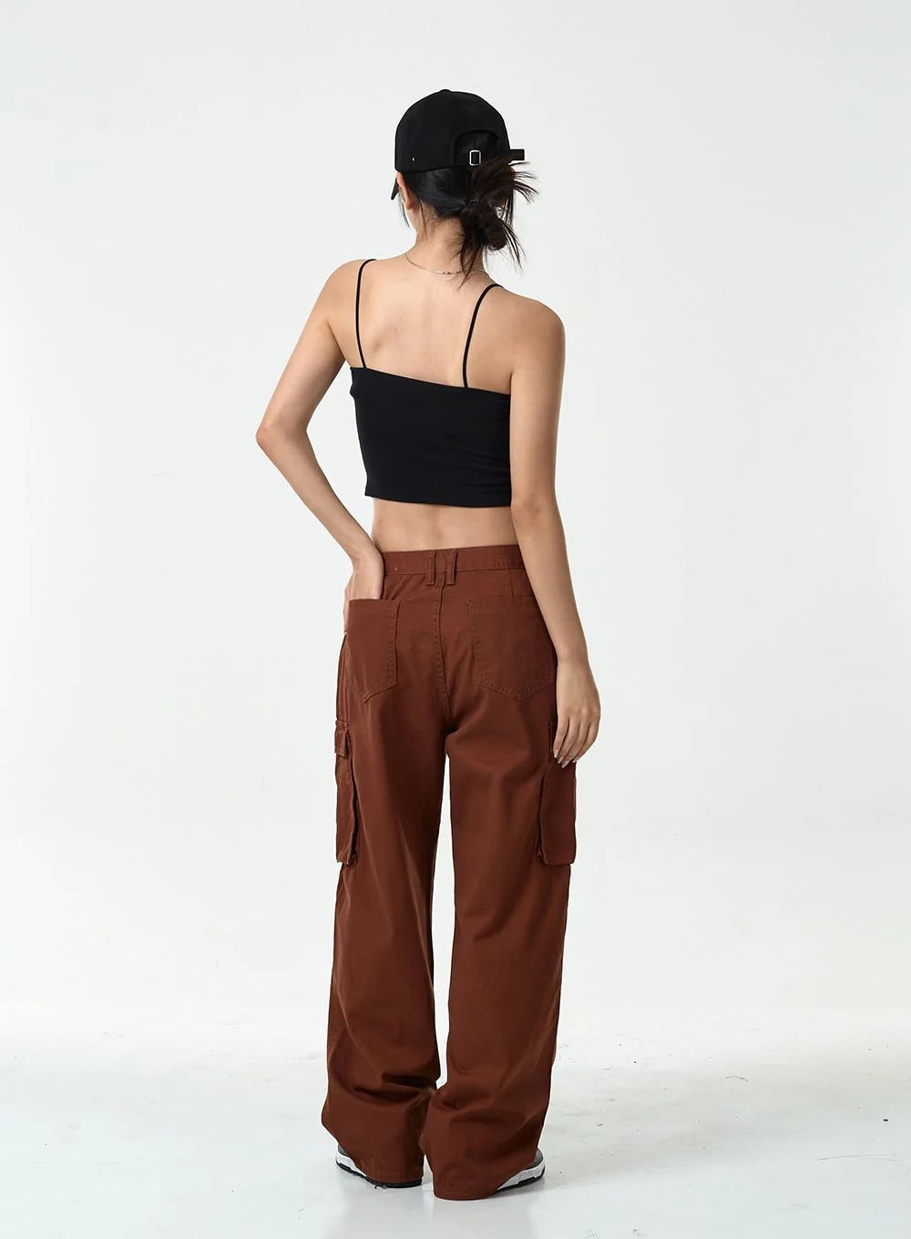 Thin Strap Top With Cups Inside CG10 - Image 11