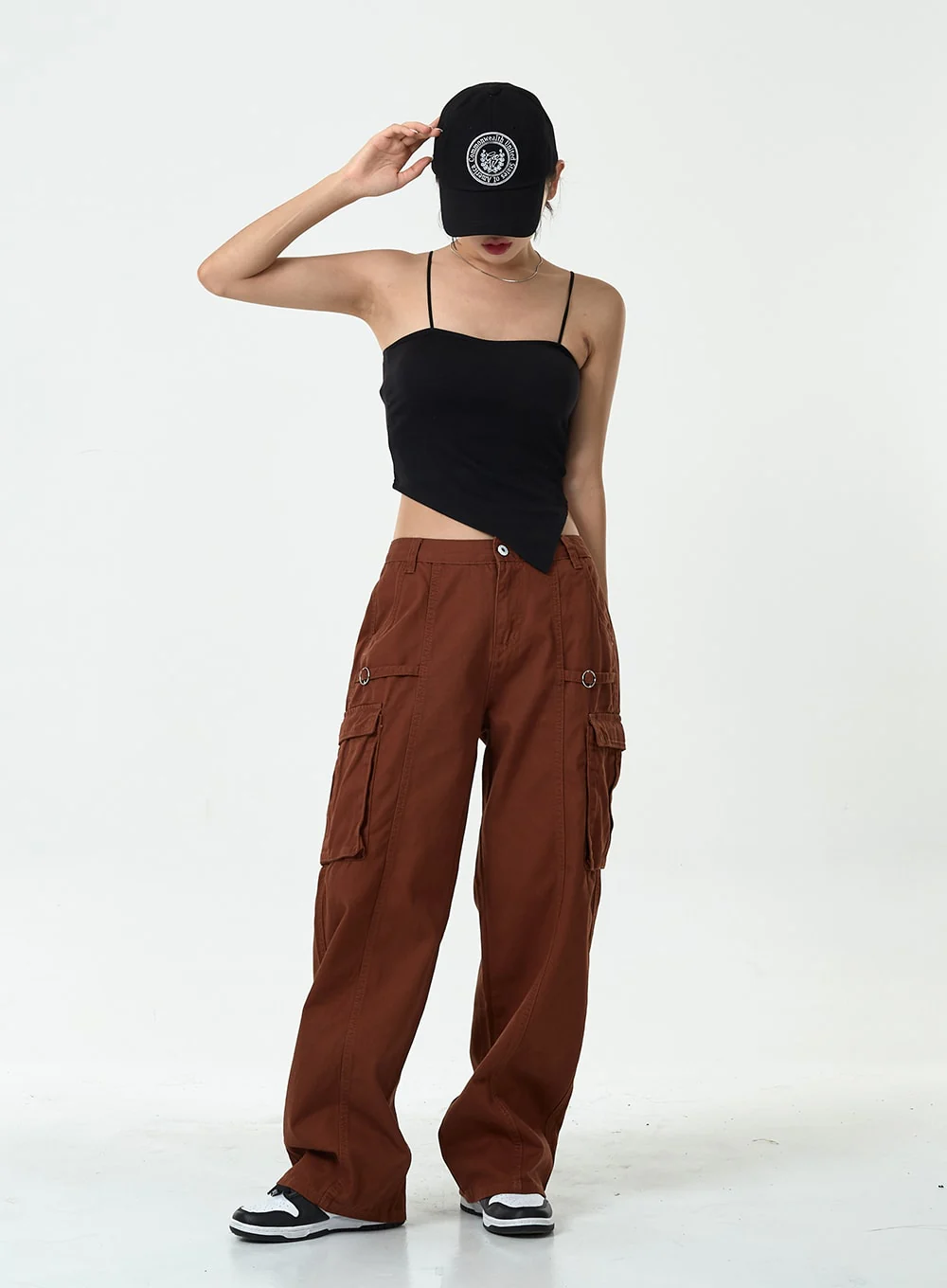 Thin Strap Top With Cups Inside CG10 - Image 12
