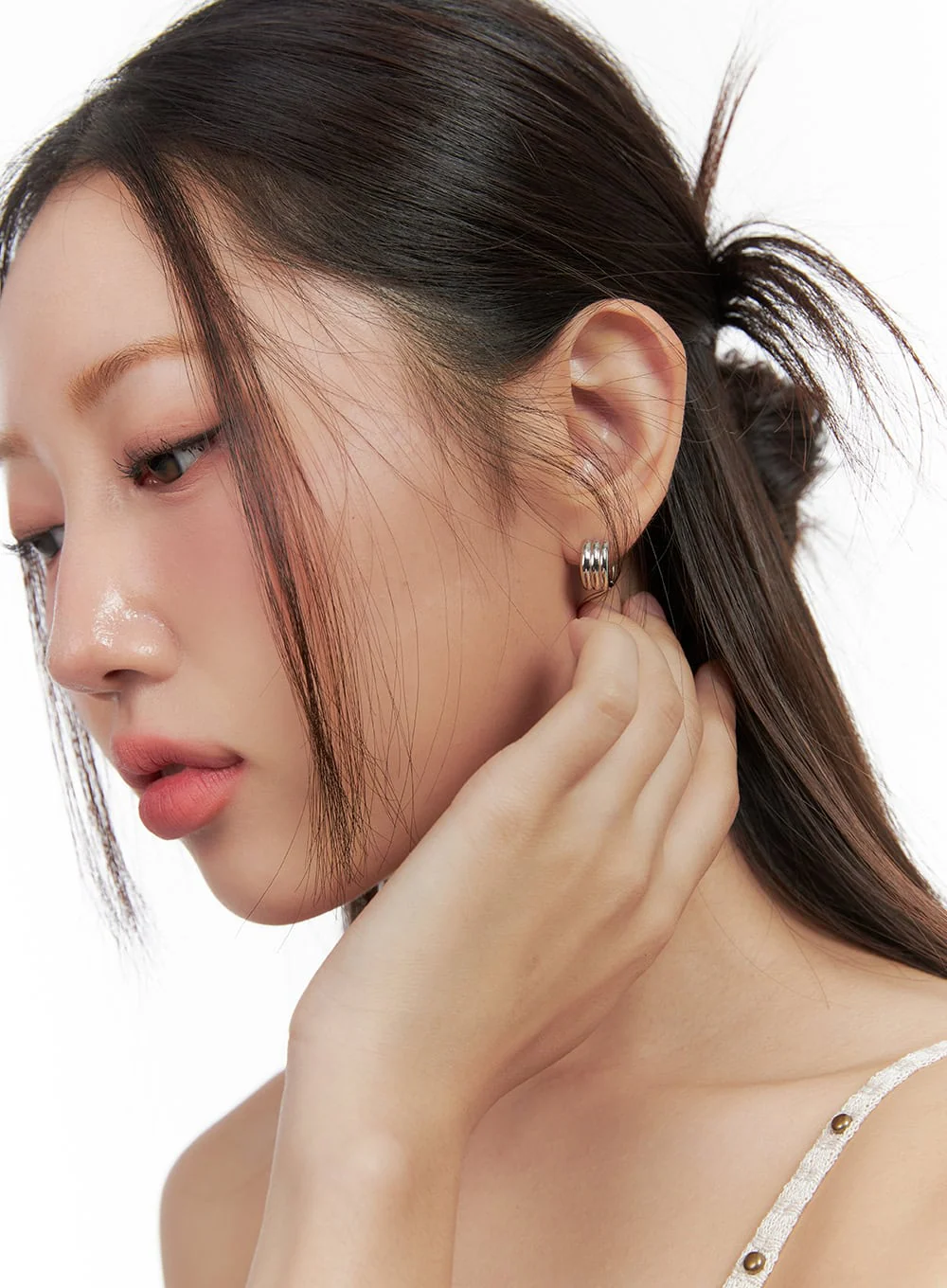 Three Ring Earrings IO418 - Image 2