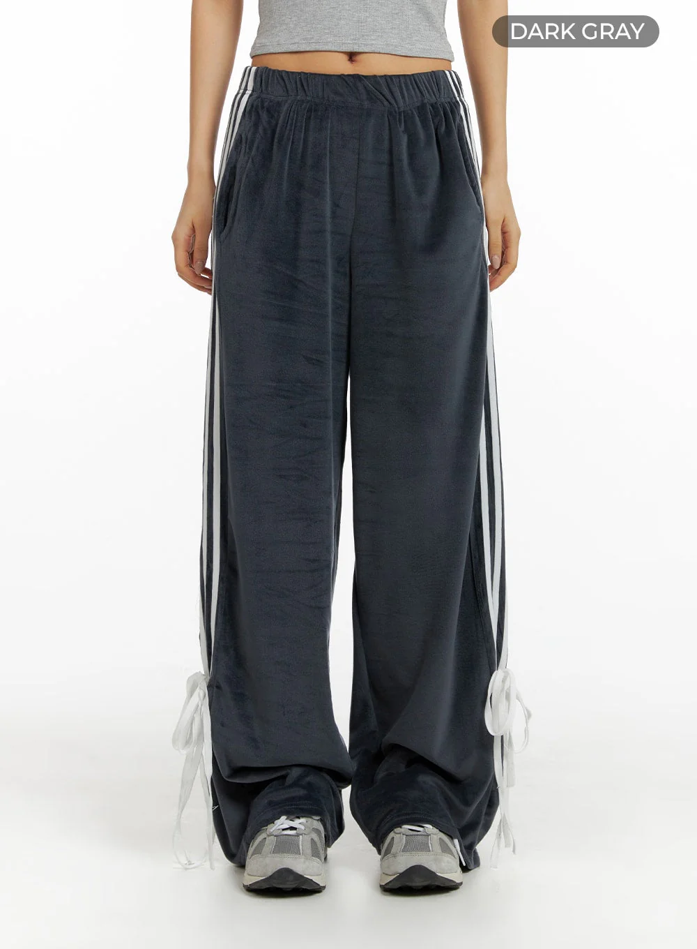 Tie-Stripe Nylon Pants CF427 - Image 5