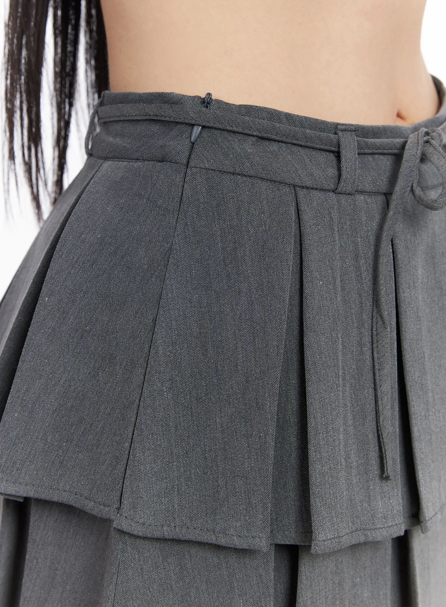 Tiered Pleated Mini Skirt CM518 - Image 9