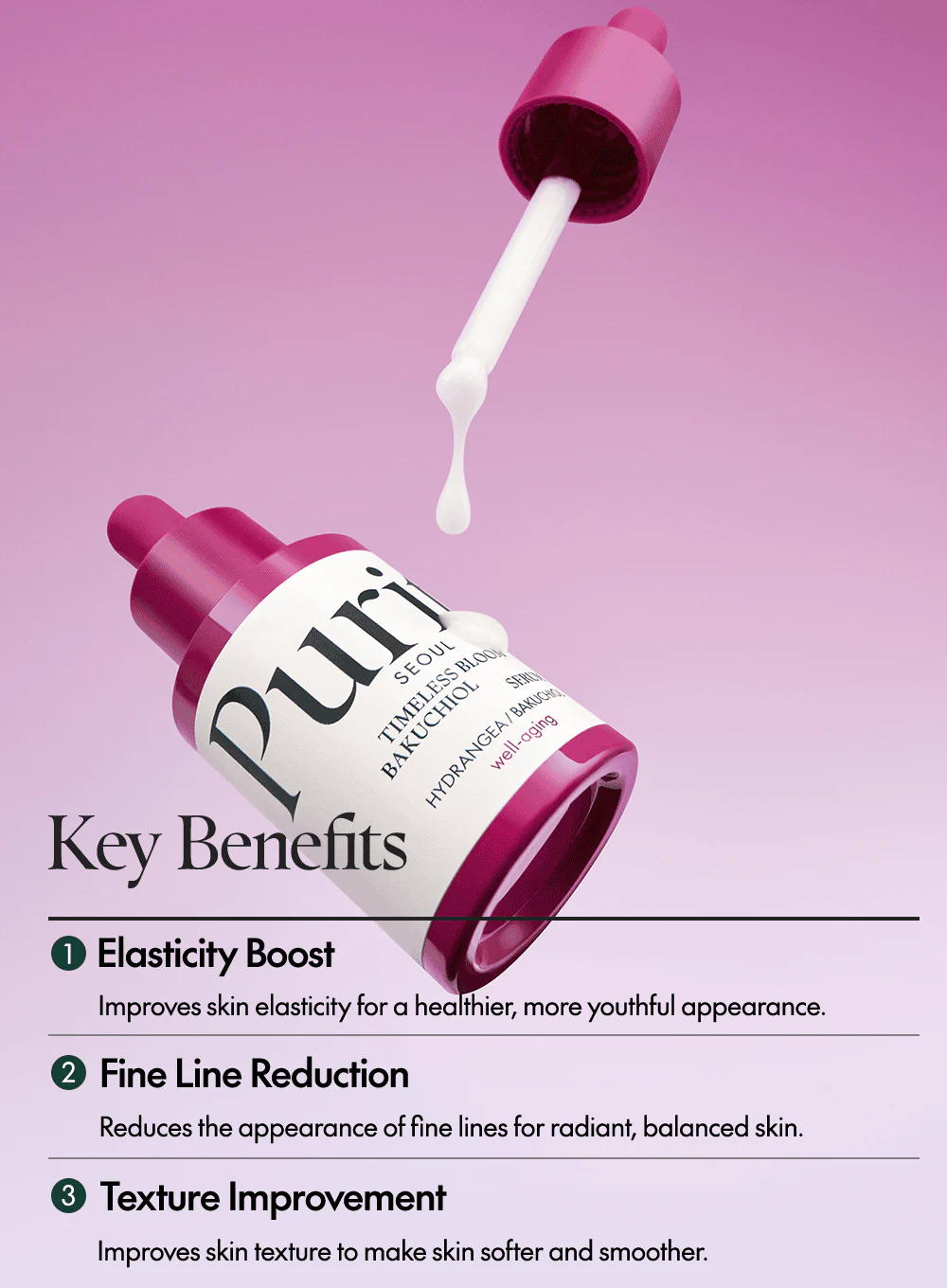 Timeless Bloom Bakuchiol Serum (30ml) - Image 4
