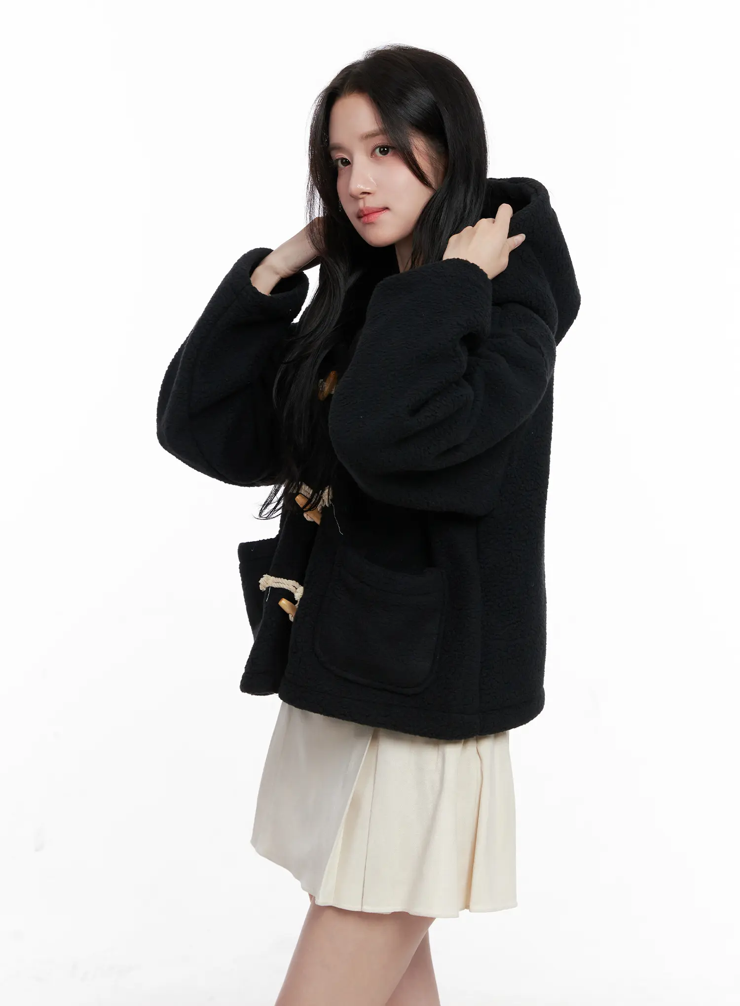 Toggle Hooded Jacket CO524 - Image 5