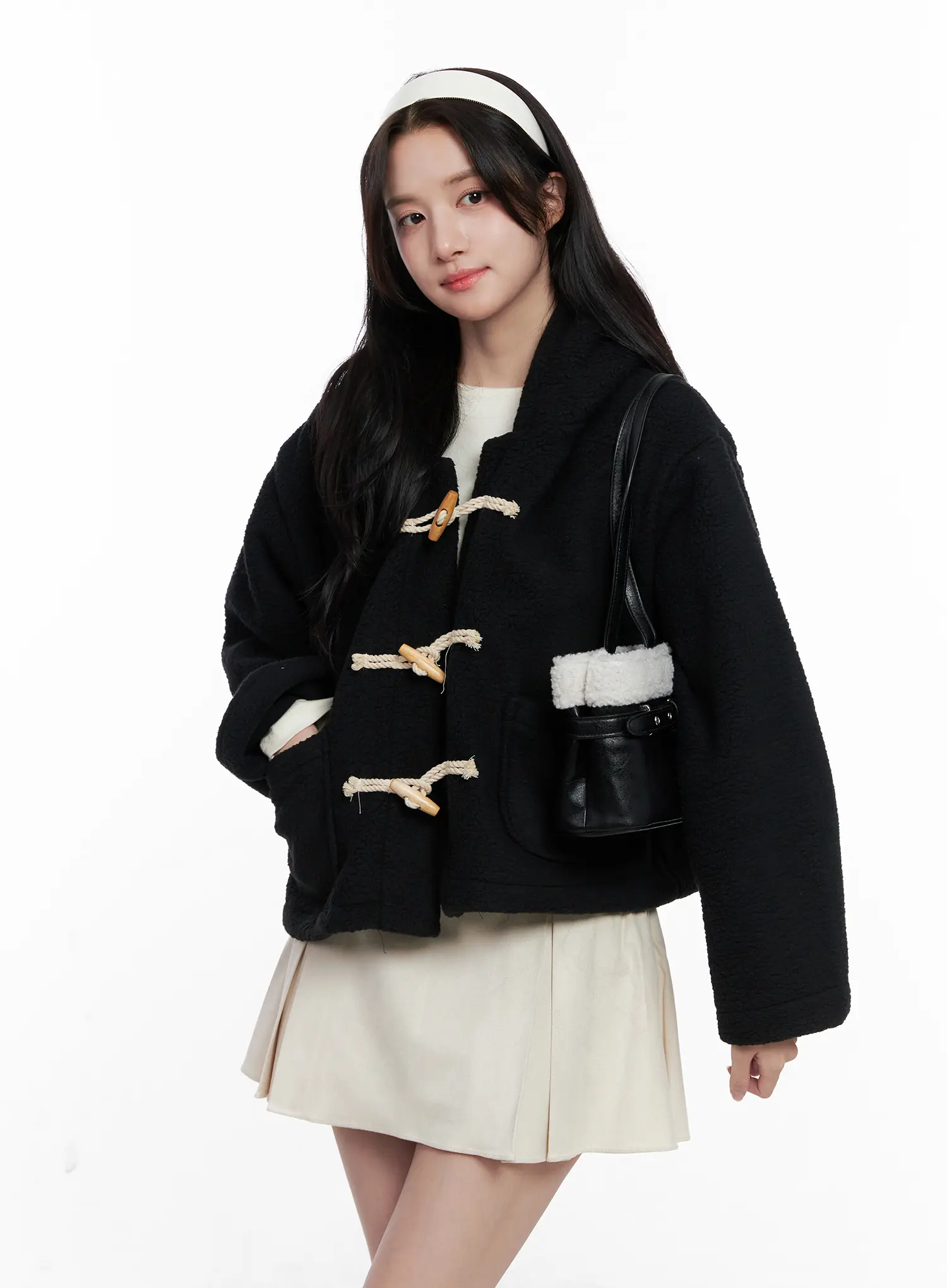 Toggle Hooded Jacket CO524 - Image 7