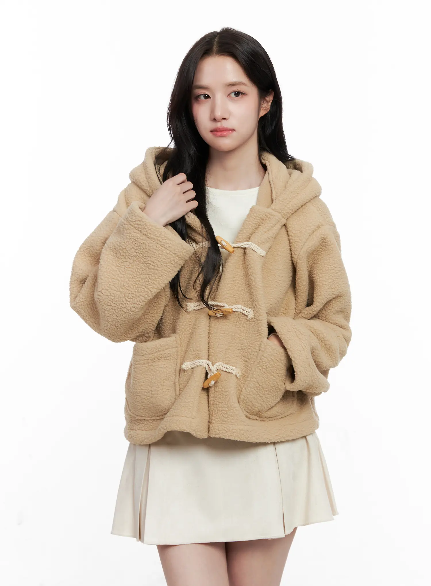 Toggle Hooded Jacket CO524 - Image 9