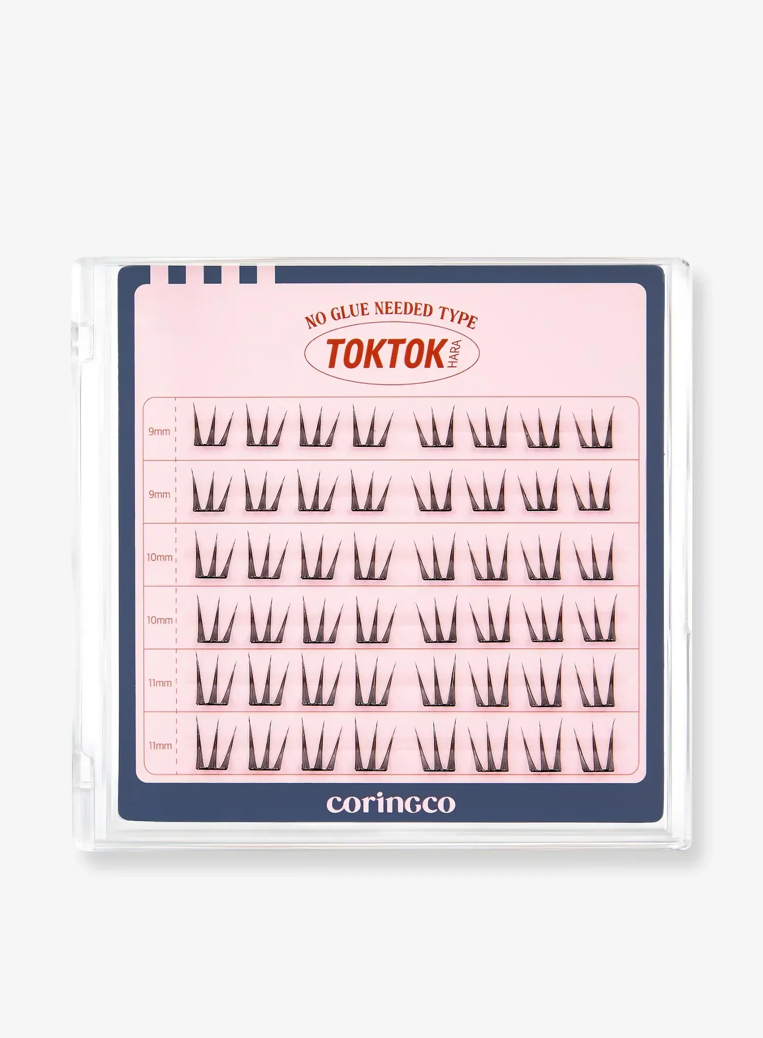 TOKTOKHARA No Glue Eyelash - Light (36pcs-90pcs) - Image 11