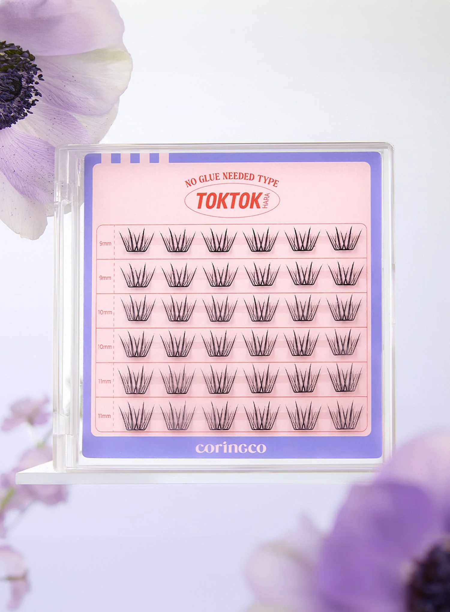 TOKTOKHARA No Glue Eyelash - Light (36pcs-90pcs) - Image 18