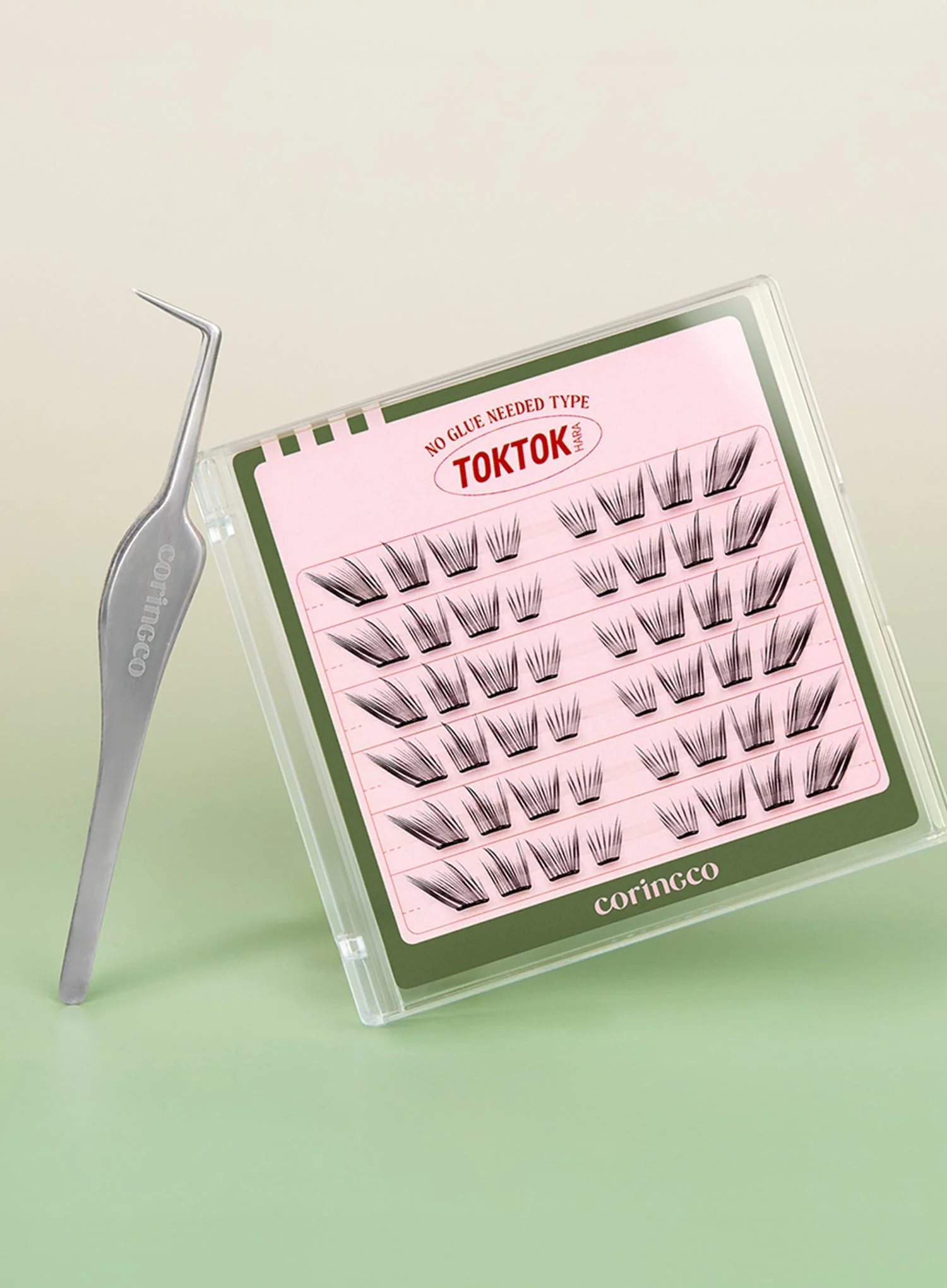 TOKTOKHARA No Glue Eyelash - Light (36pcs-90pcs) - Image 23