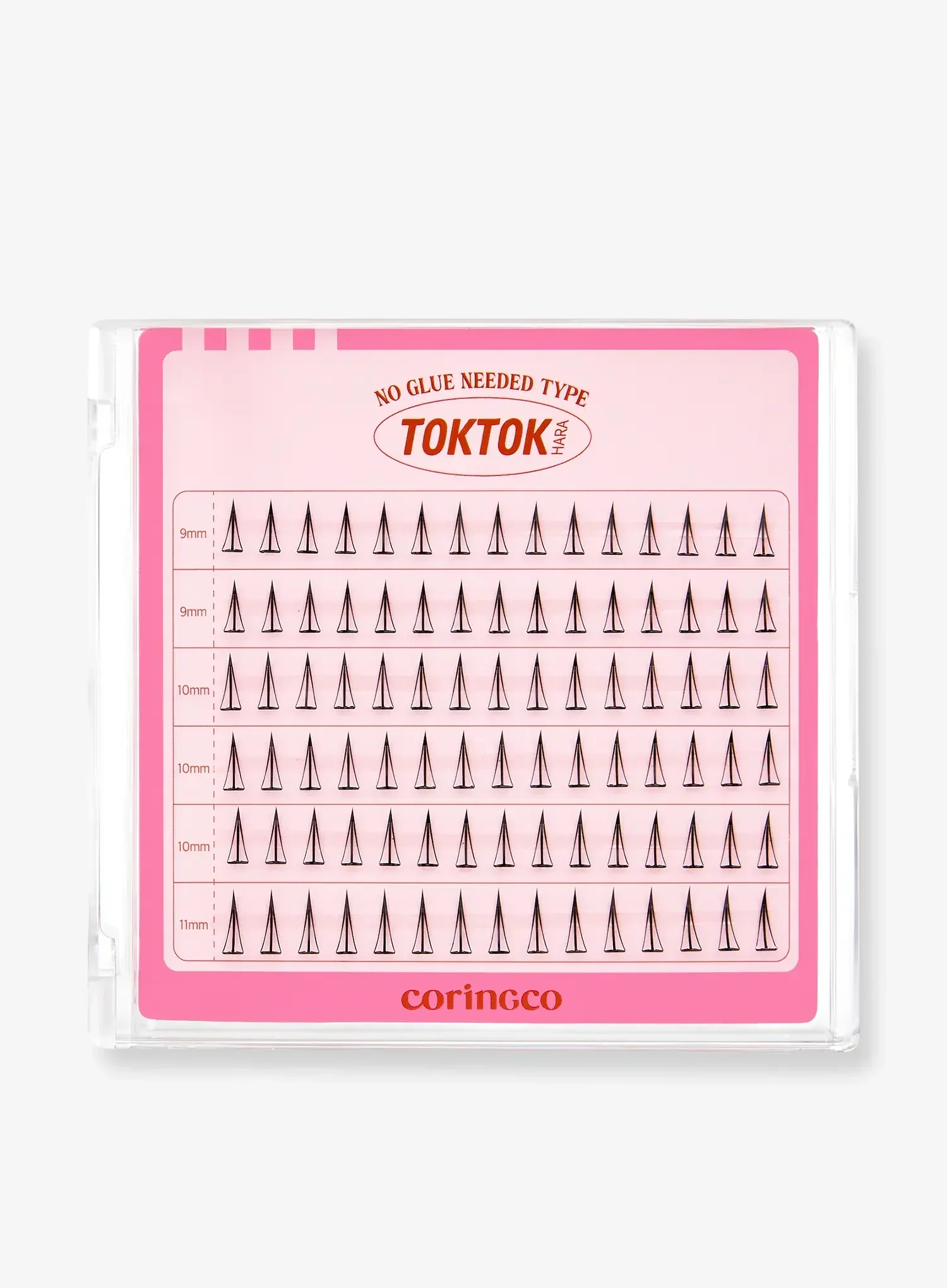 TOKTOKHARA No Glue Eyelash - Light (36pcs-90pcs) - Image 29