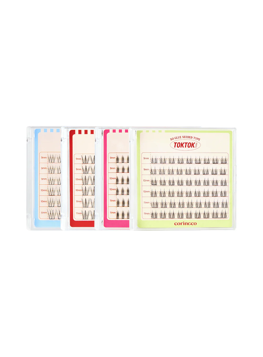 TOKTOKHARA No Glue Eyelash – Light (54pcs) - Image 14