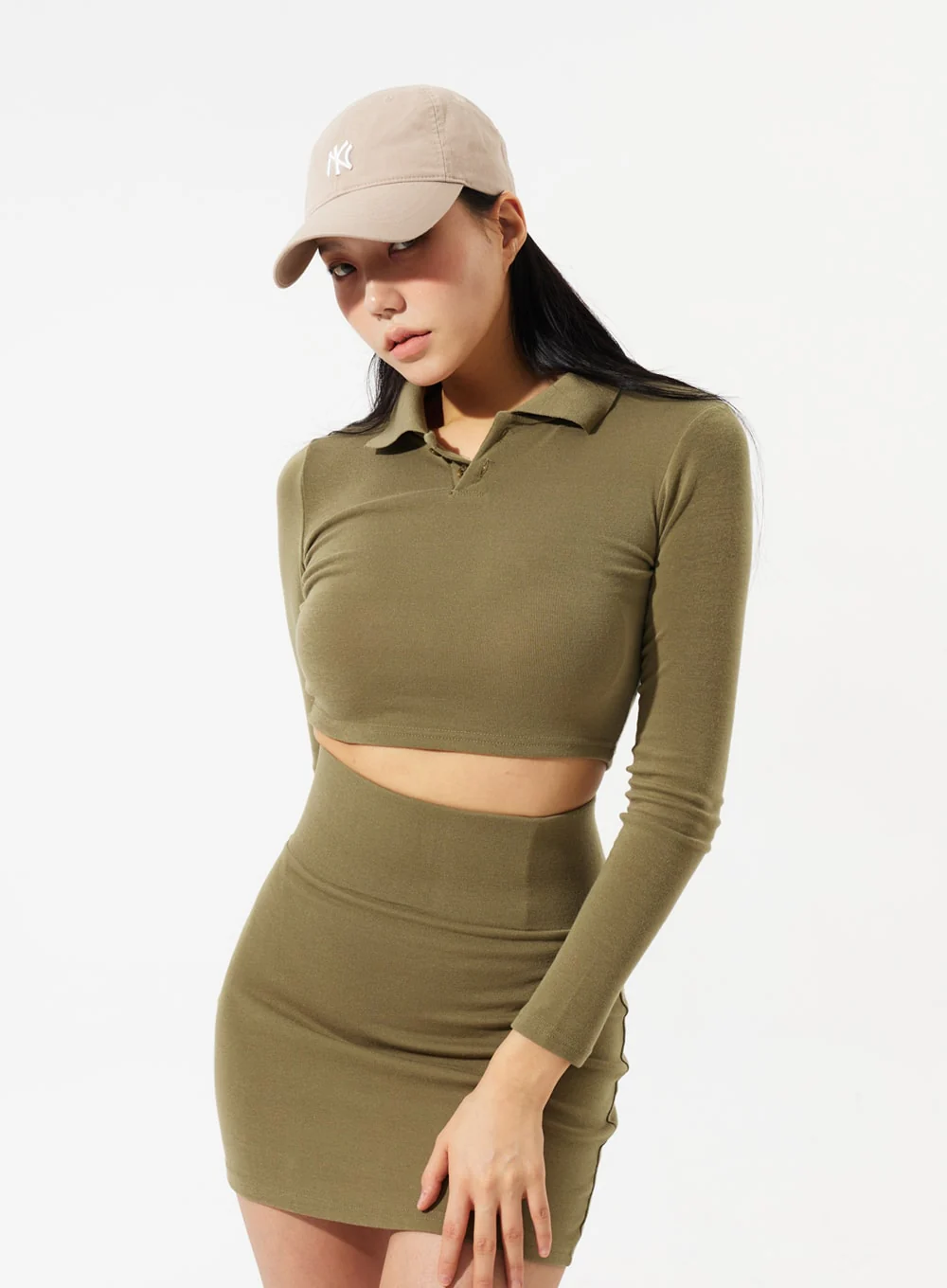 Top And Mini Skirt Set IM306 - Image 3