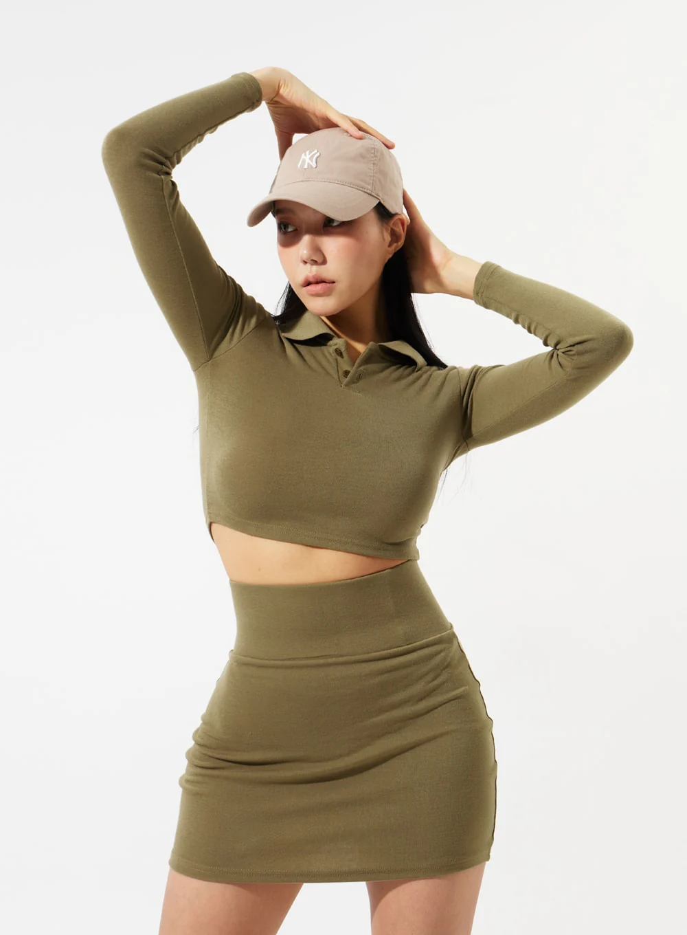 Top And Mini Skirt Set IM306 - Image 7