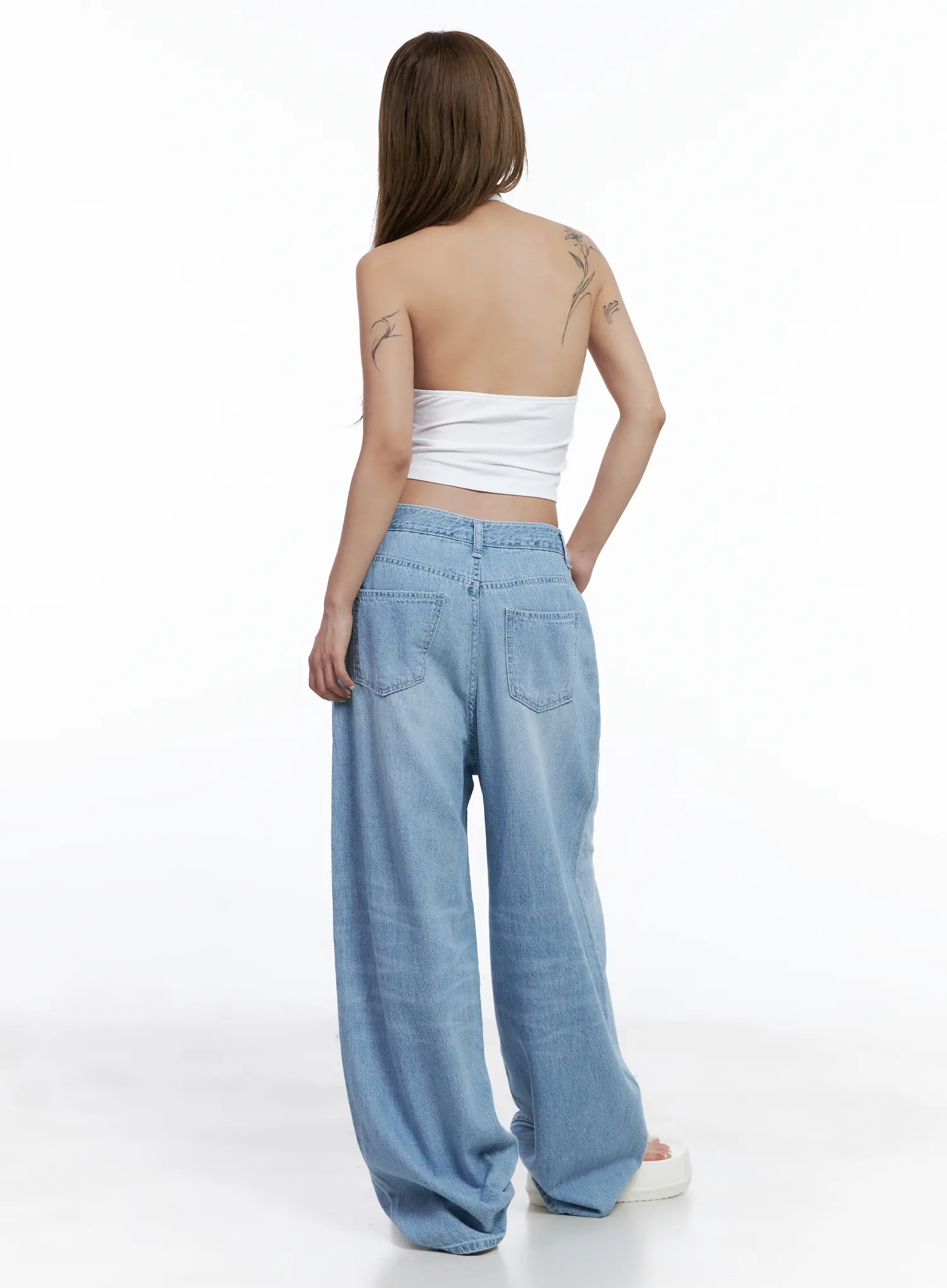 Trendy V-Neck Halter Top CL510 - Image 8