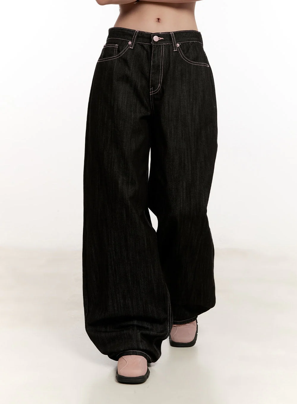 Trinity Stitched Baggy Jeans CM510 - Image 9