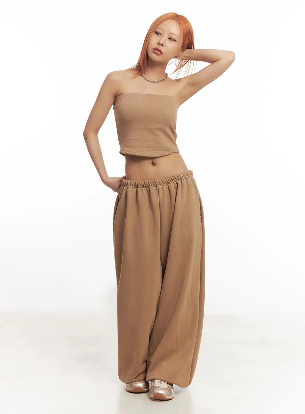 Tube Top & Sweatpants Set IA515 - Image 11