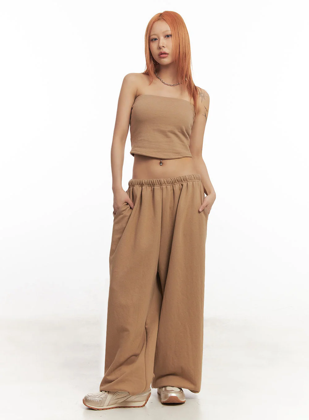 Tube Top & Sweatpants Set IA515 - Image 14
