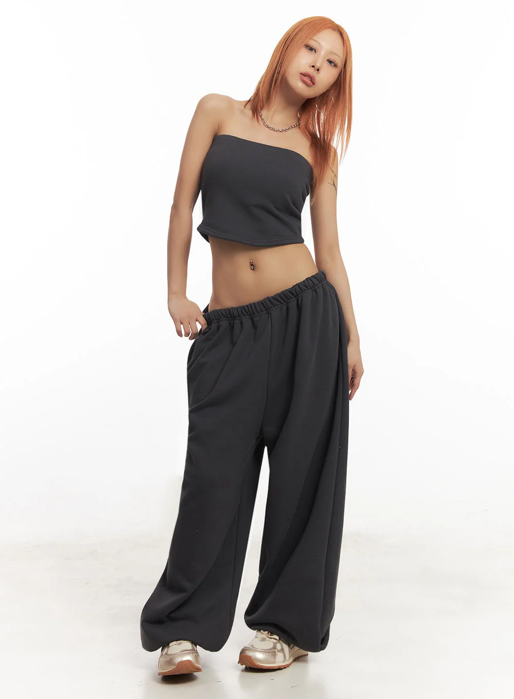 Tube Top & Sweatpants Set IA515 - Image 21