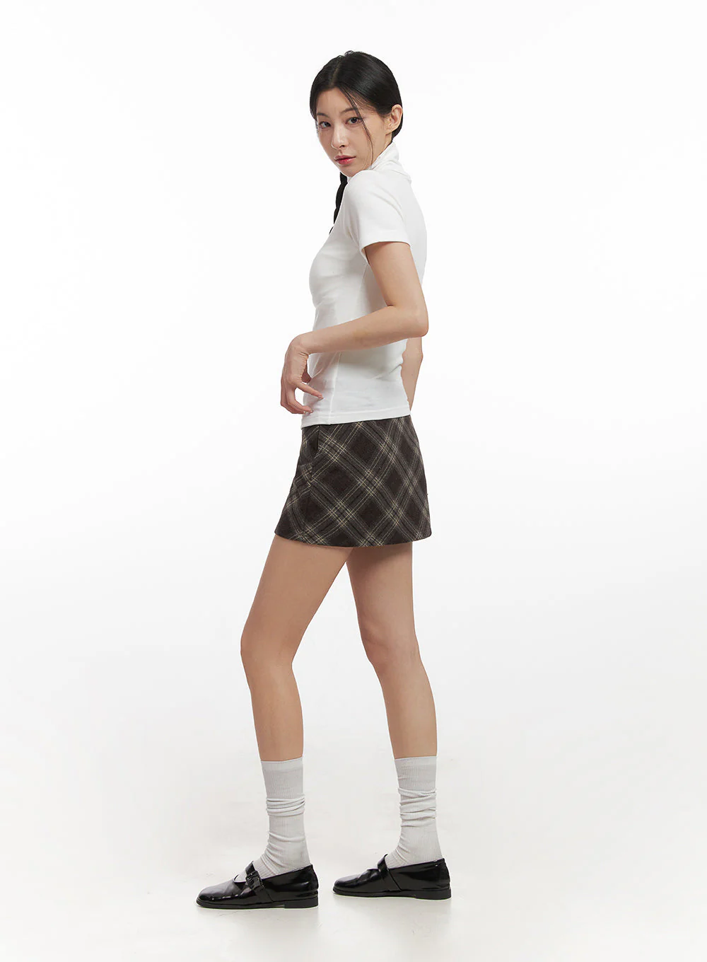 Turtle Neck Slim Fit TShirt CN428 - Image 3