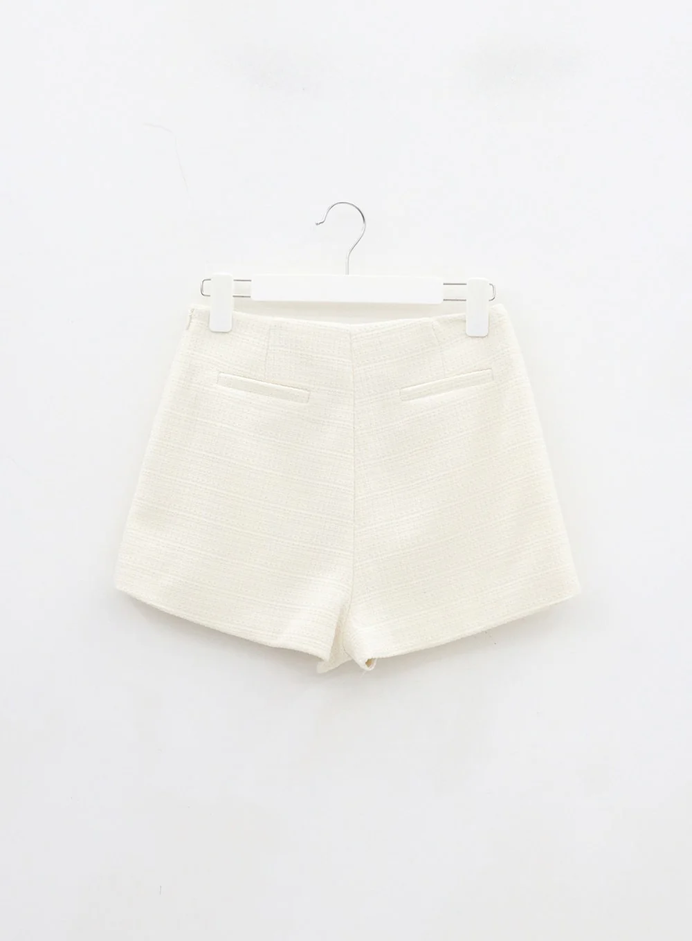 Tweed High Waist Shorts OJ304 - Image 20