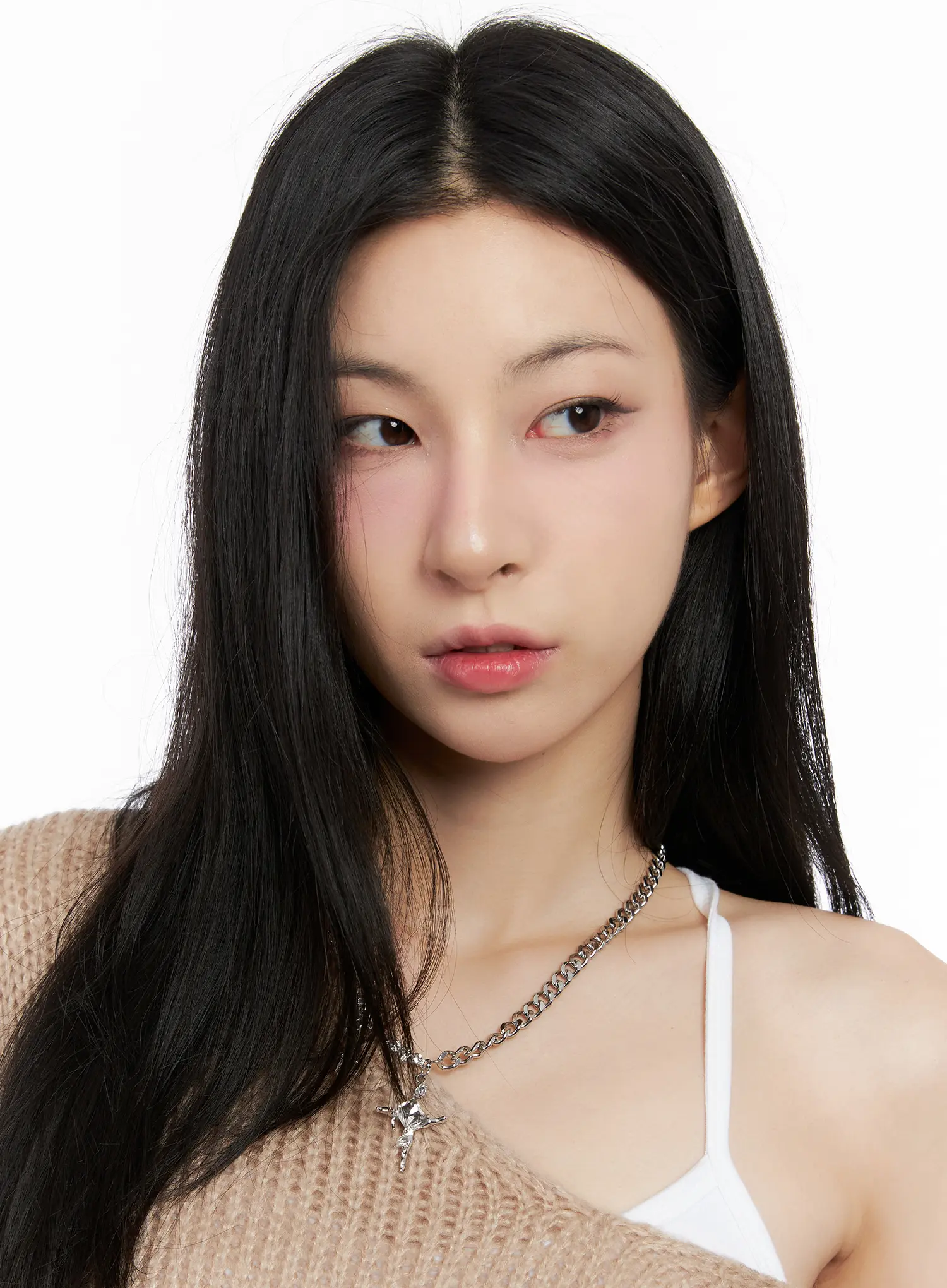 Twin Star Chain Necklace CG526 - Image 4