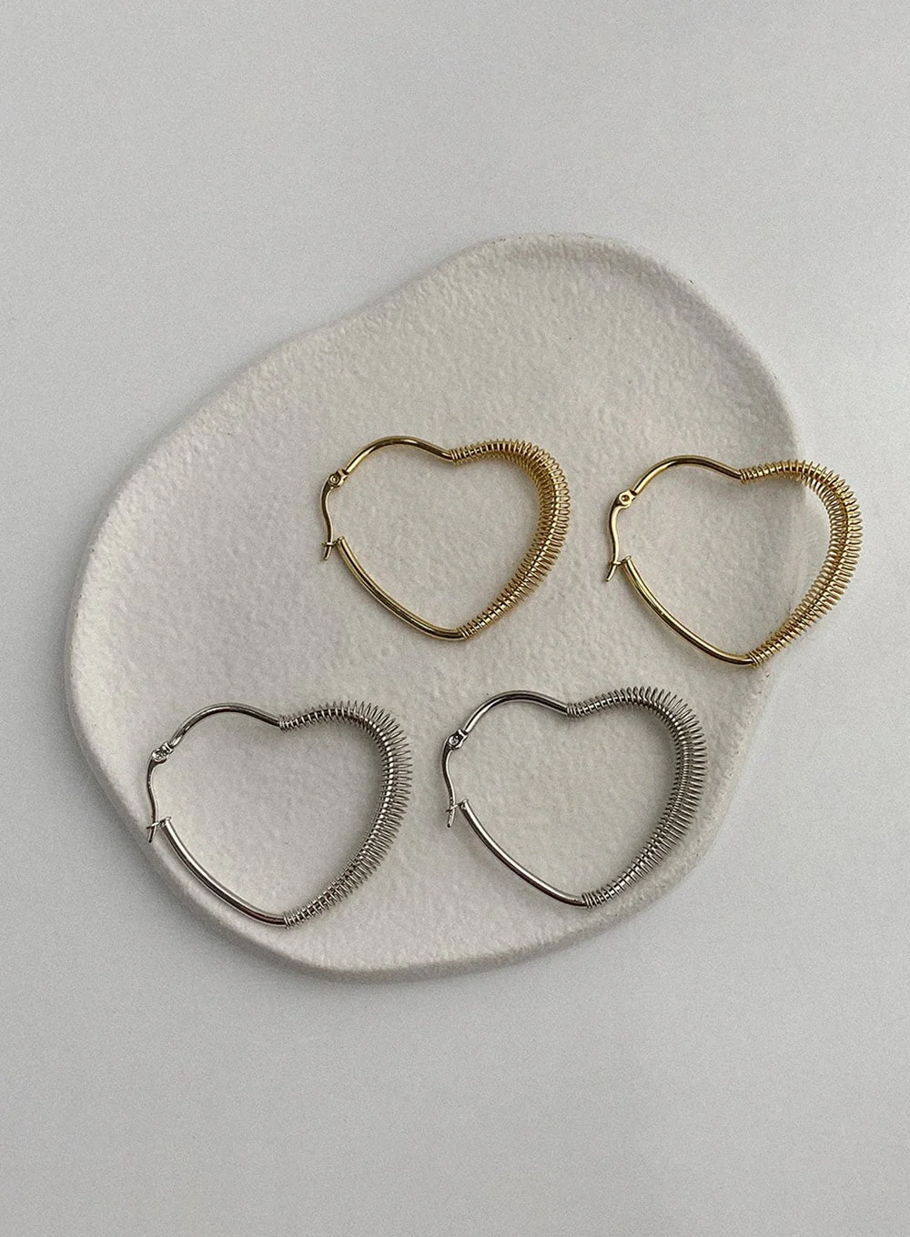 Twinkle Heart Earring IA517 - Image 2