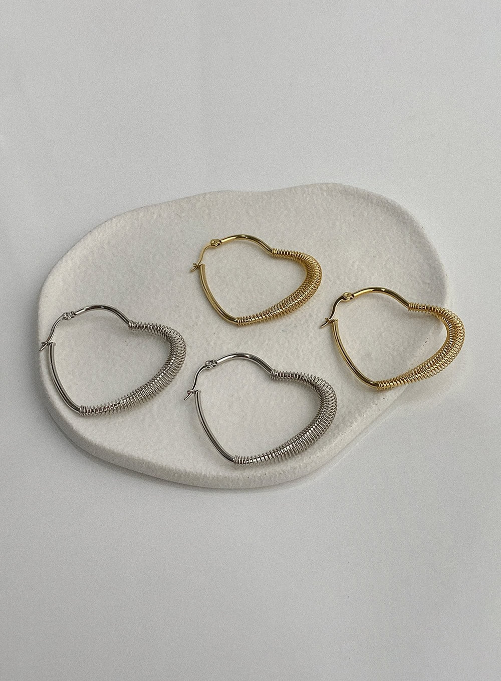 Twinkle Heart Earring IA517 - Image 3